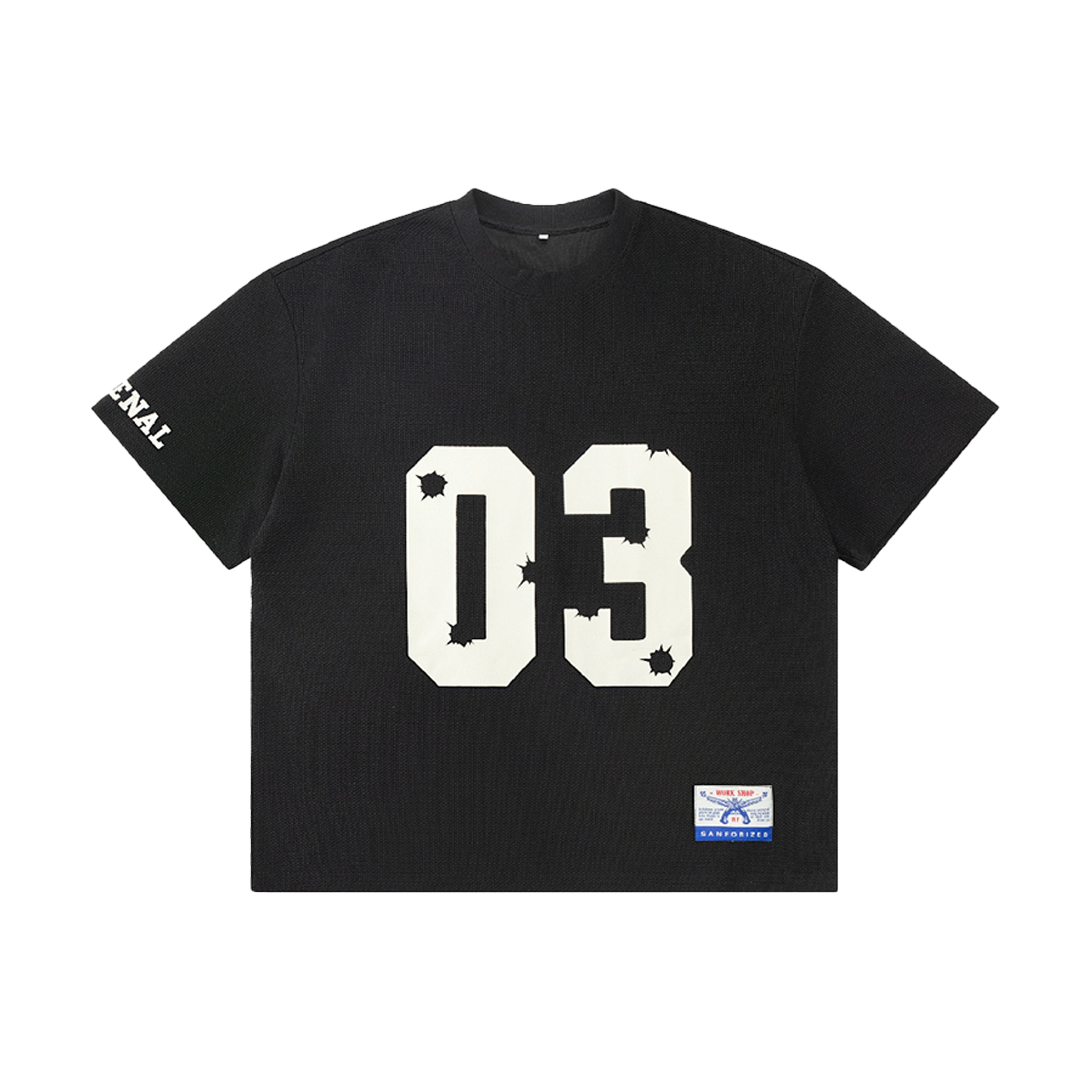 SINGLE MISSION 03 DEALER PRINTING TEE OFF WHITE
