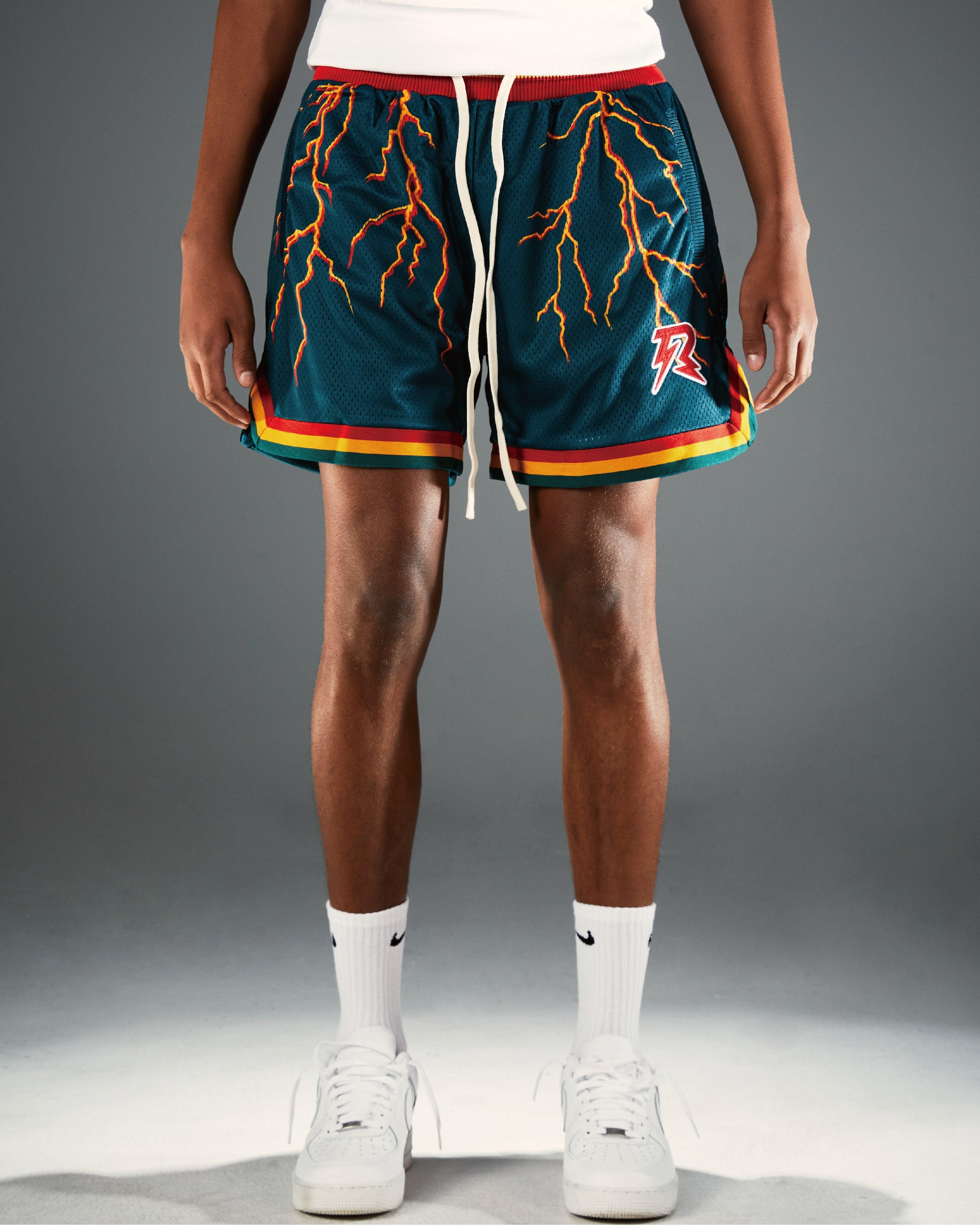 R LIGHTNING MESH SHORTS - RESERFF R LIGHTNING MESH SHORTS