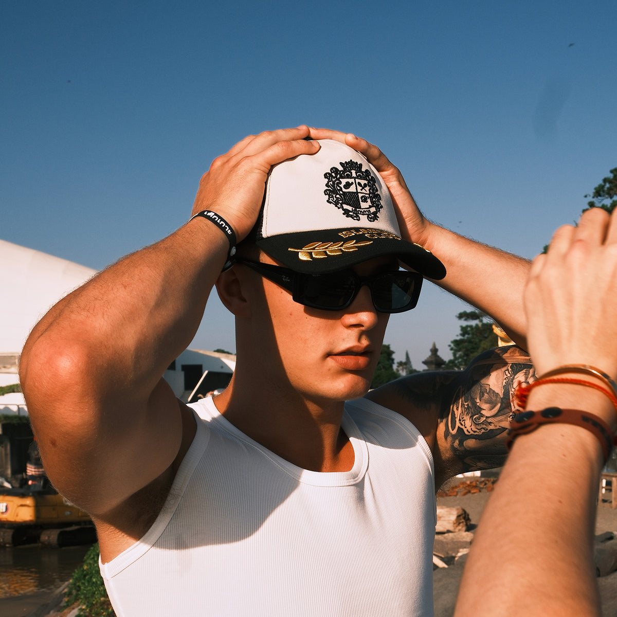 Islandboy Trucker Cap Unisex Mesh Back Adjustable Snapback Truck Hat