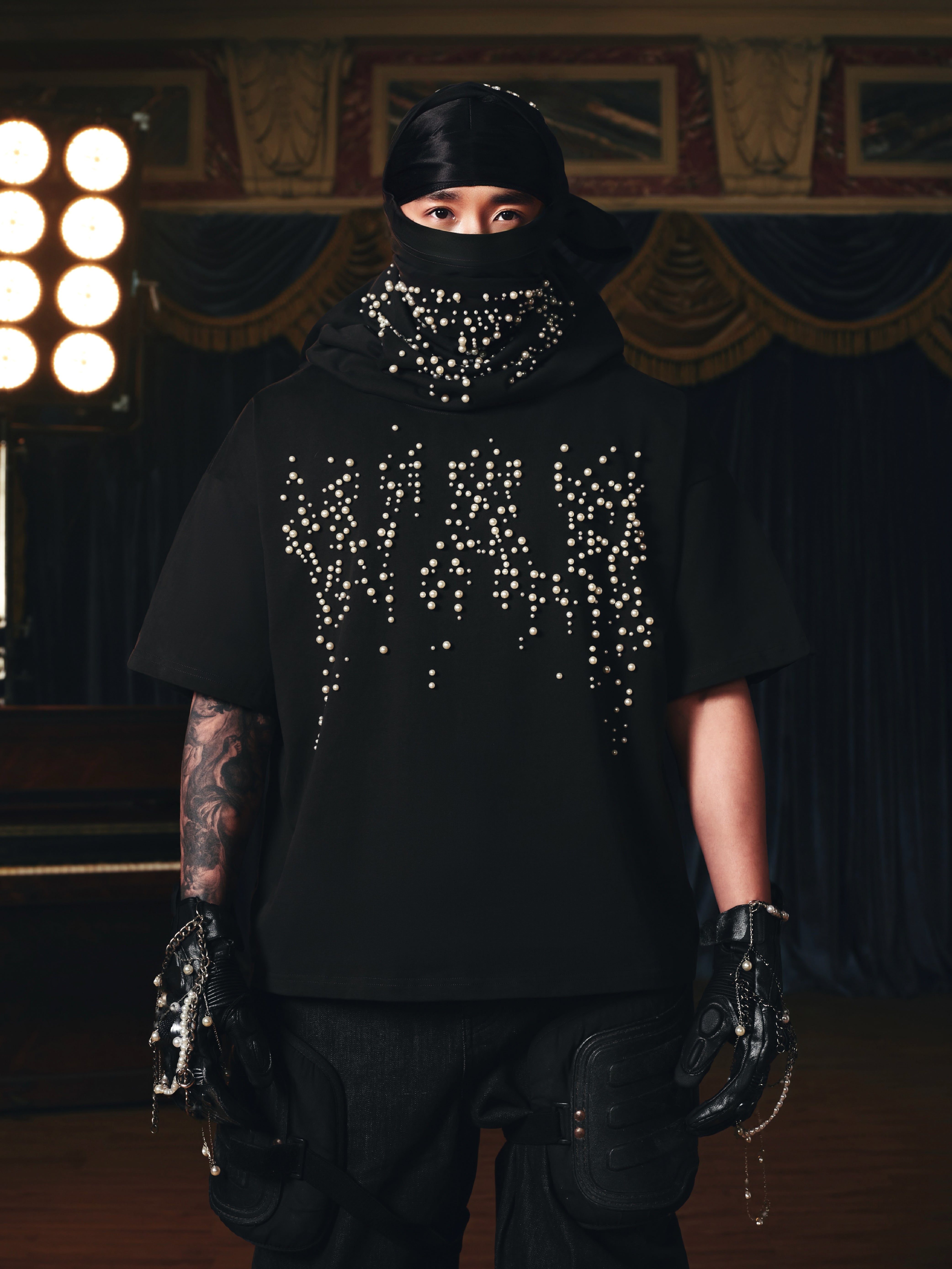 ANTI-WAR MA SHI 3D PEARL MELTING EFFECT TEES