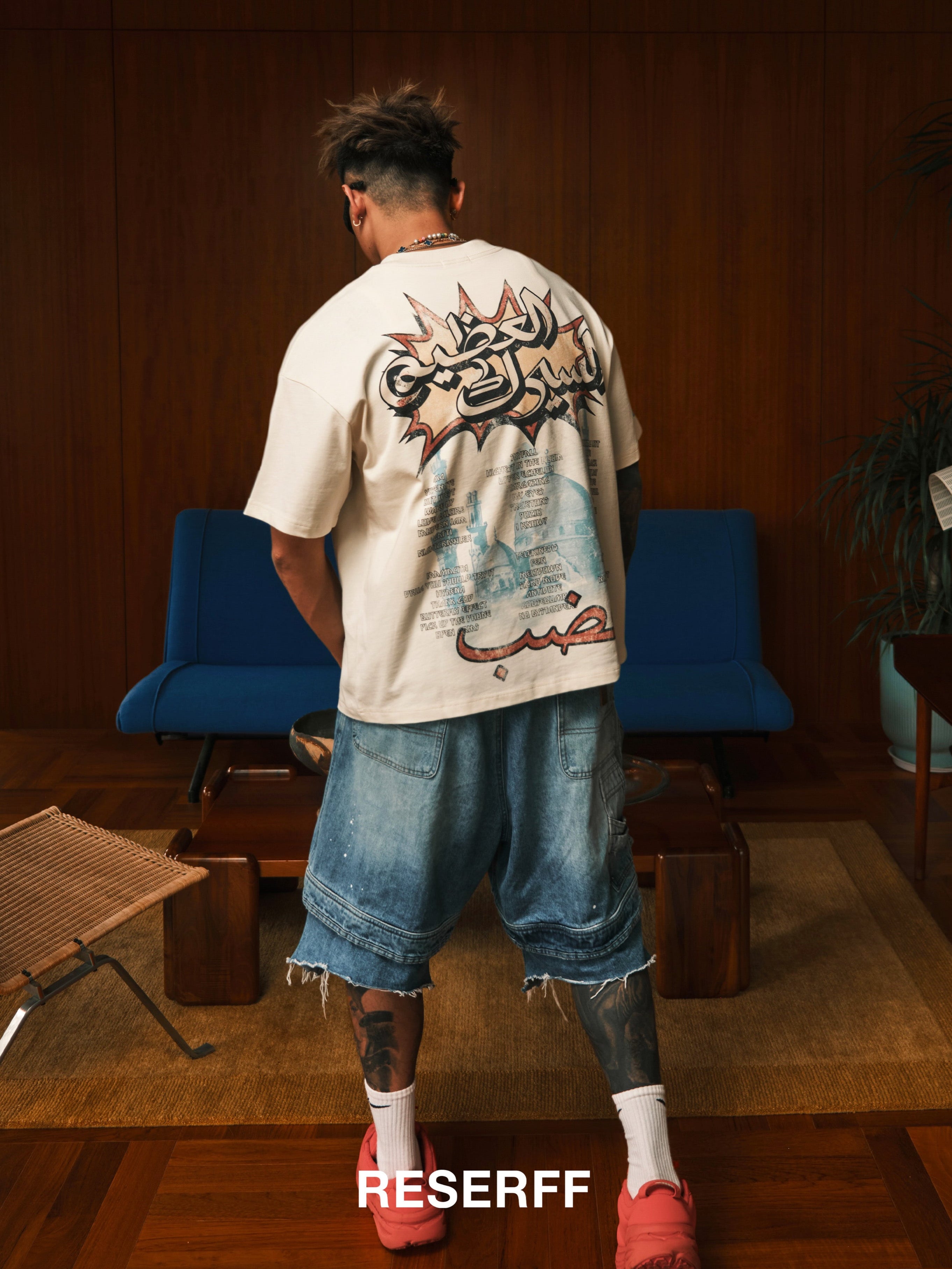 LIMITED EDITION TRAVIS SCOTT MIDDLE EAST CONCERT ILLUSTRATION SHORT SLEEVE
