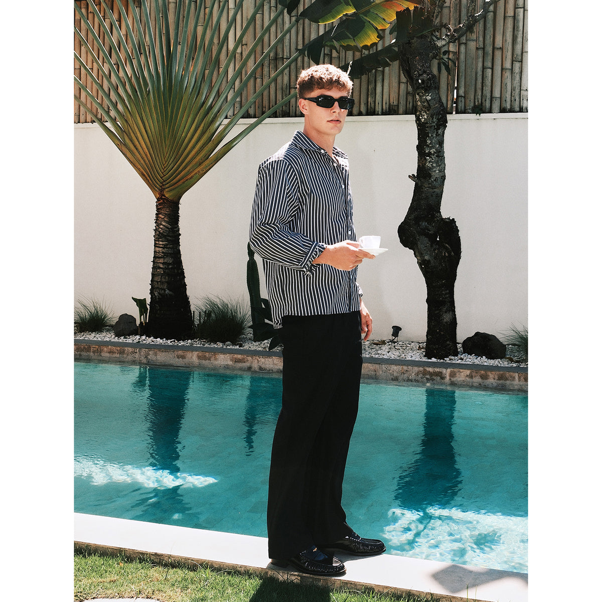 RESERFF Casual Yappies Wool-Lyocell Tailored Trousers, Casual Yuppie Style Smart Casual Pants For Men & Women