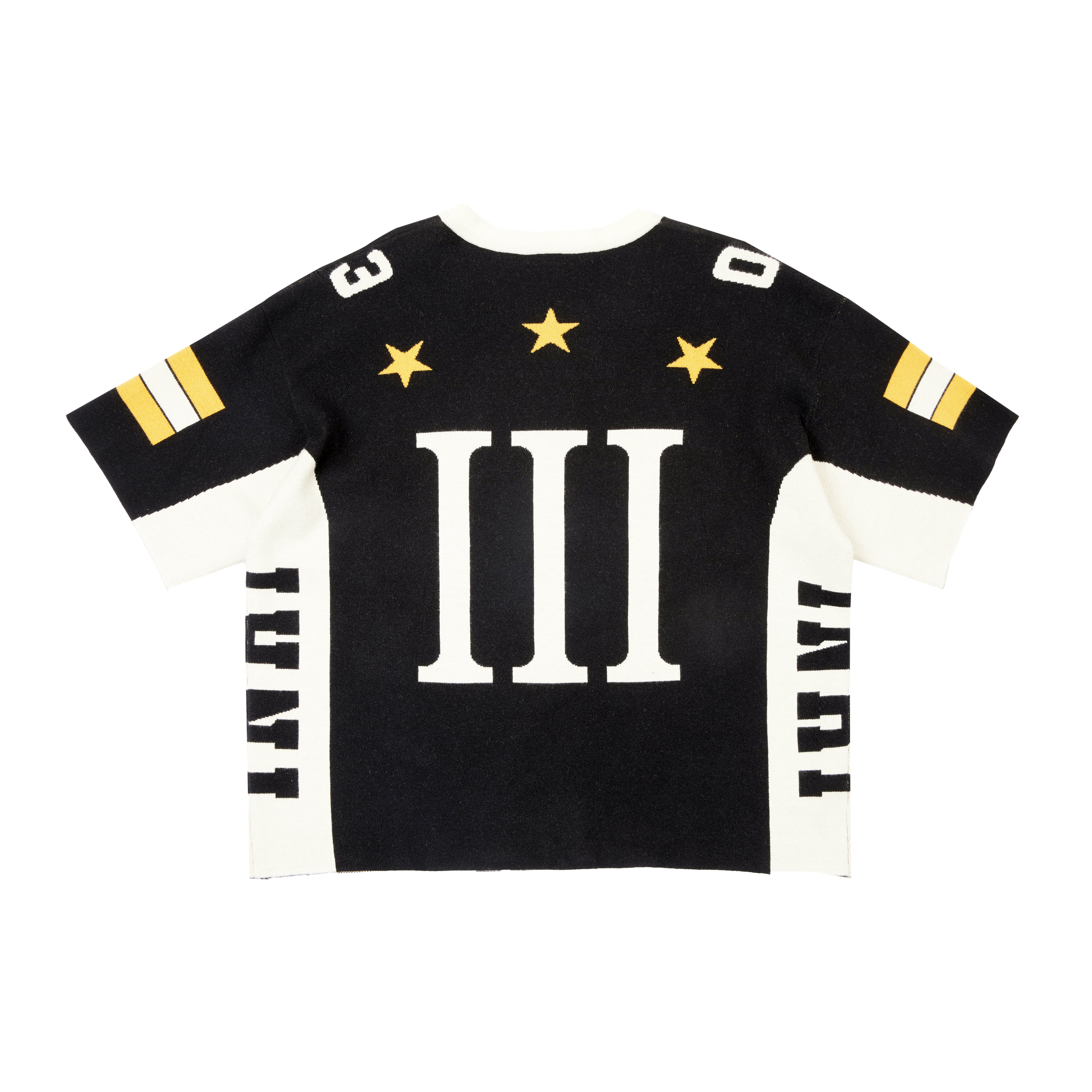 ROMAN STAR JACQUARD KNITTED JERSEY TEES