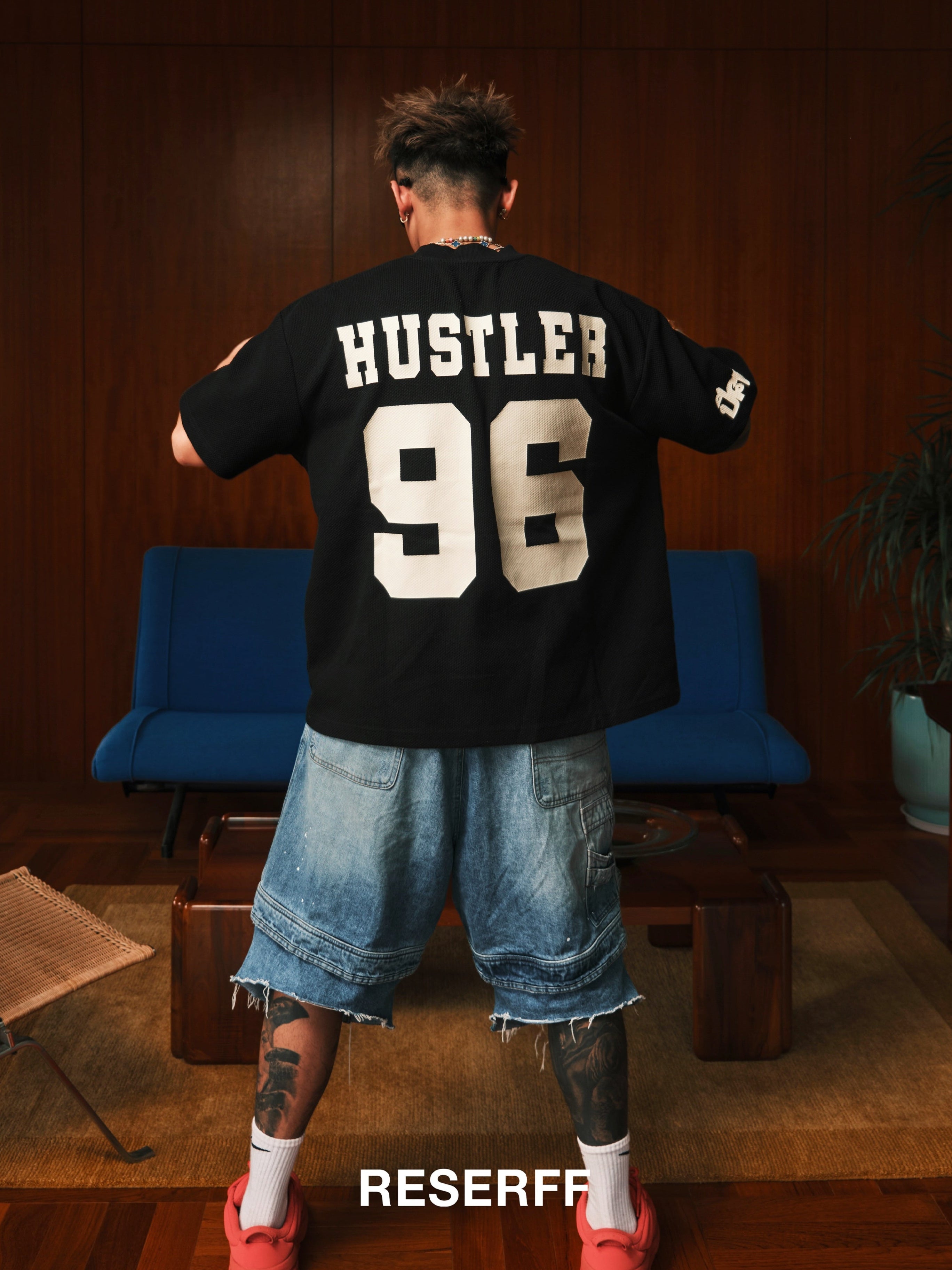 DANCER CLUB STREET STAR WAFFLE JERSEY SHORT SLEEVE