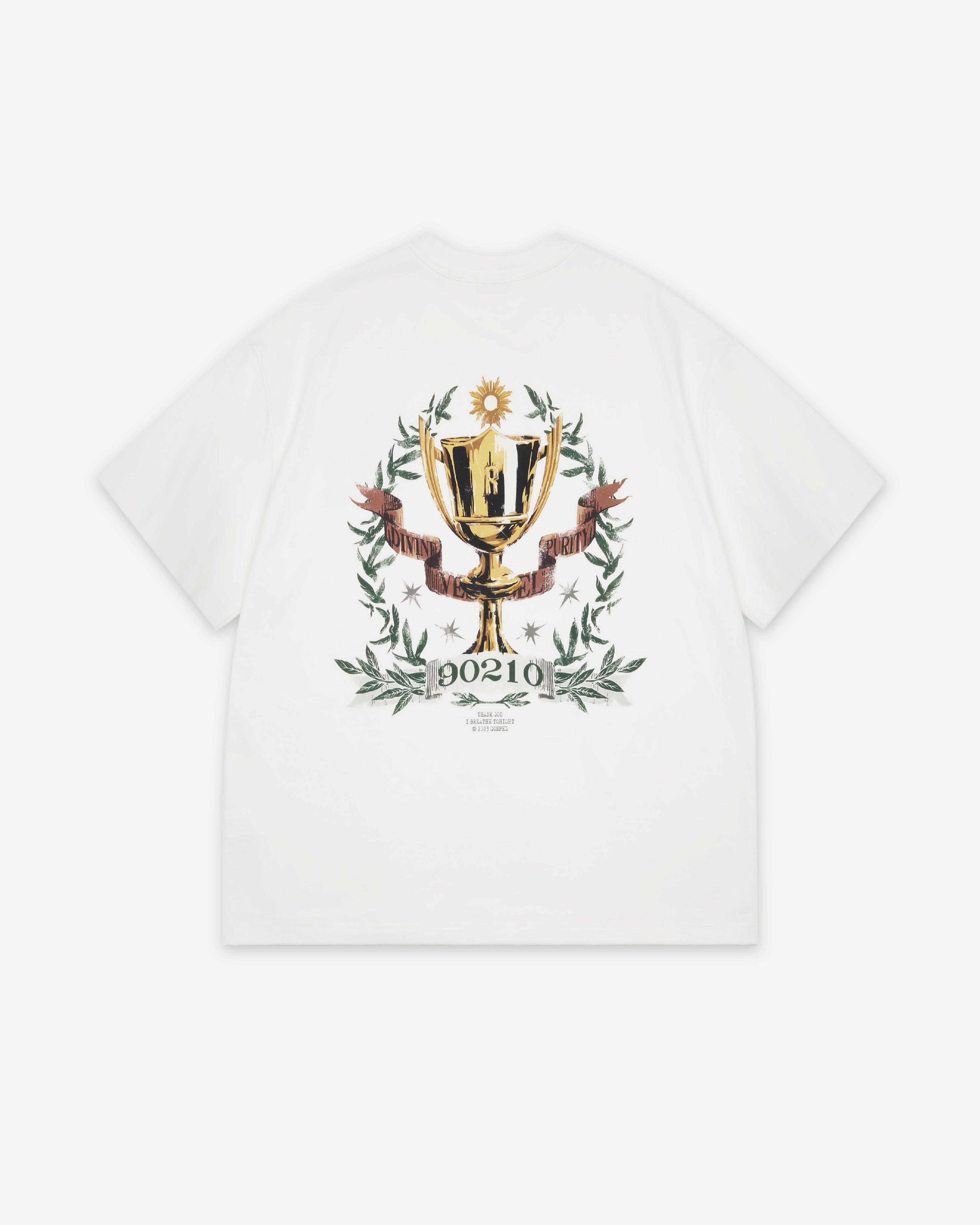 GRAIL RETRO PRINT ORIGINAL TEE OFF WHITE - RESERFF   Grail Retro Printed Original Tee Off white 