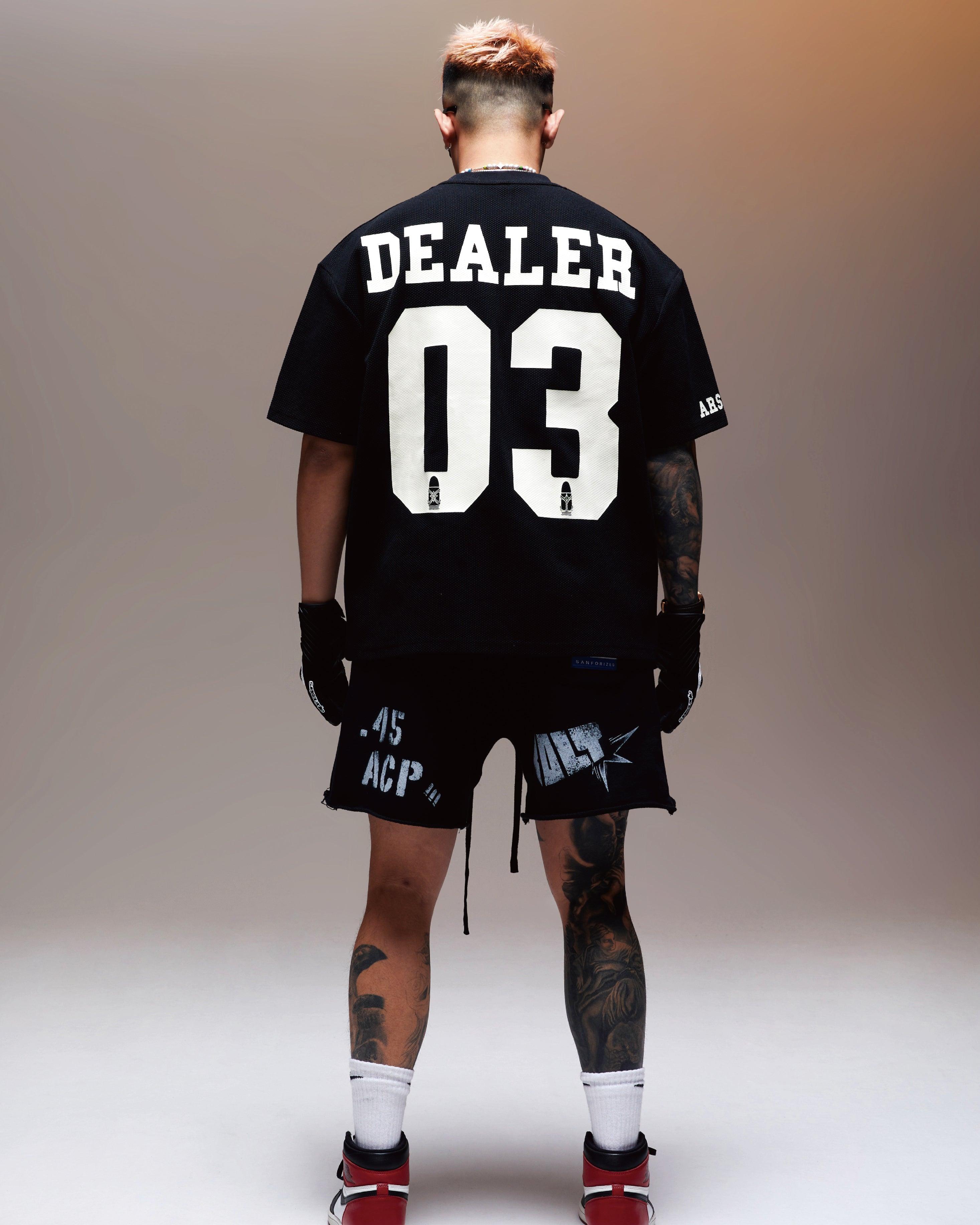 SINGLE MISSION 03 DEALER PRINTING TEE DEEP BLACK - RESERFF   Single Mission 03 Dealer Printing Tee Deep black 