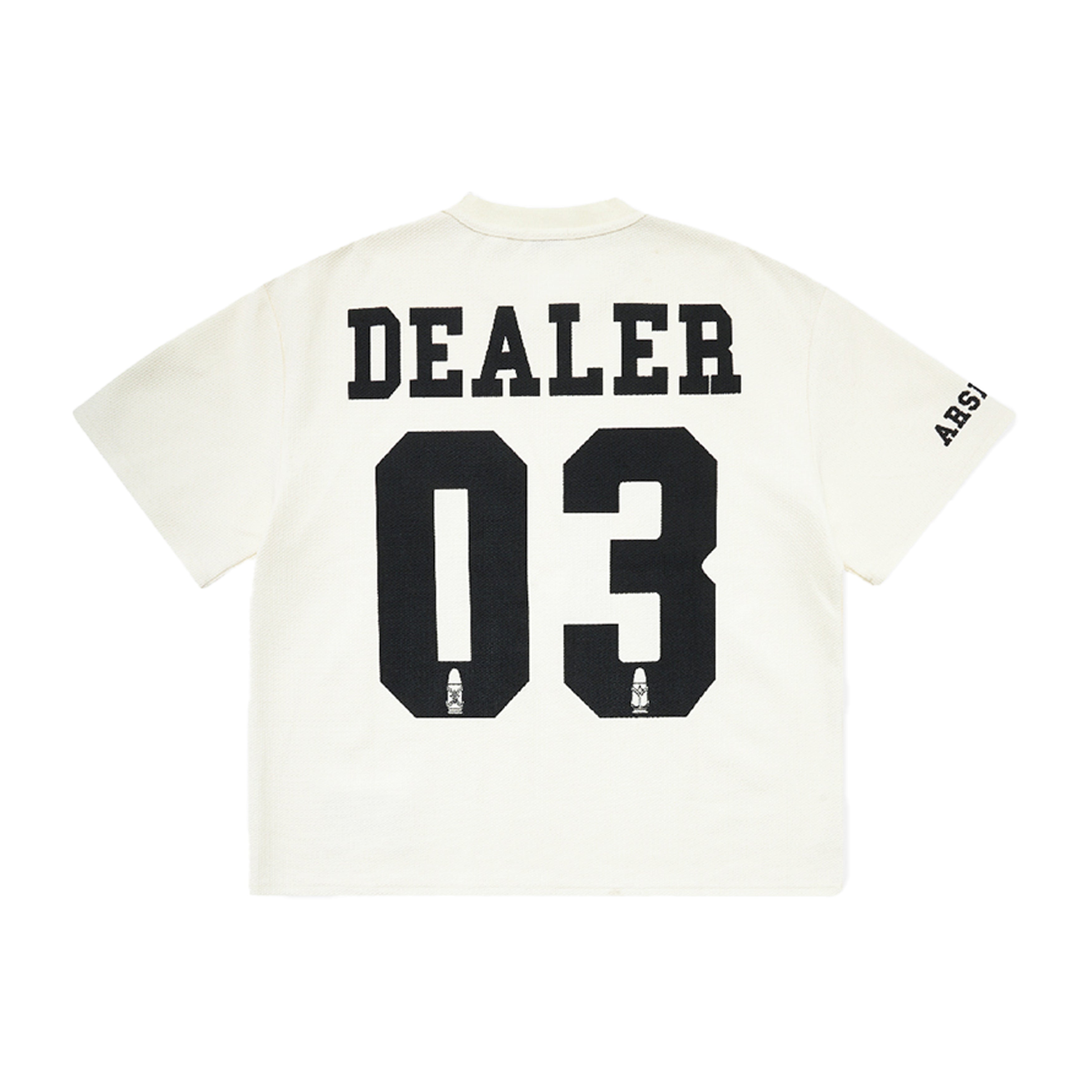 SINGLE MISSION 03 DEALER PRINTING TEE OFF WHITE