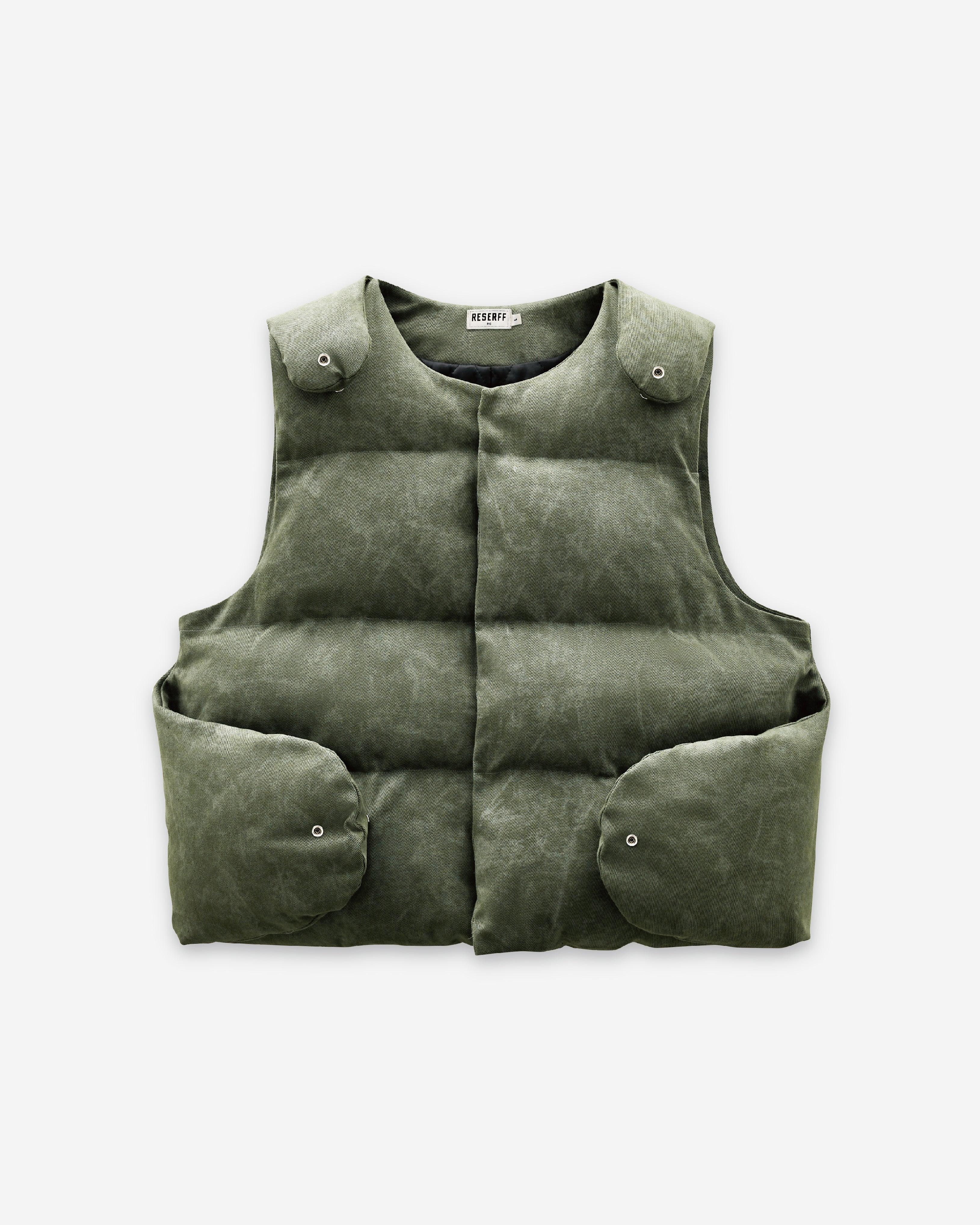 WINGS 3M THINSULATE COTTON-FILLED WING VEST RETRO GREEN - RESERFF   Wings 3m Thinsulate Cotton-Filled Wing Vest Retro Green 