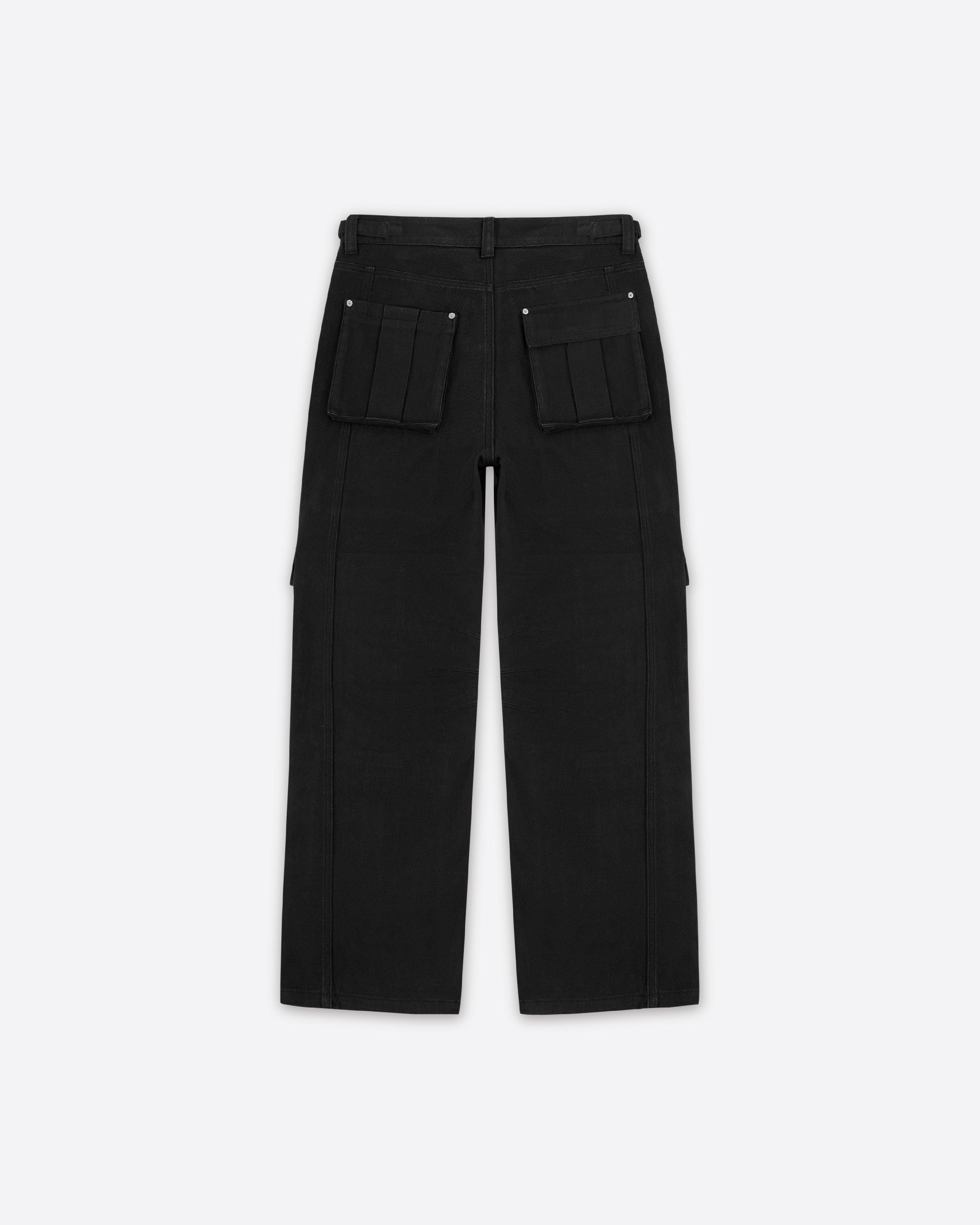 RIVET CARGO THREE DIMENSIONAL MULTI-POCKETS TROUSERS RETRO GRAY - RESERFF   RIVET CARGO THREE DIMENSIONAL MULTI-POCKETS TROUSERS RETRO GRAY 