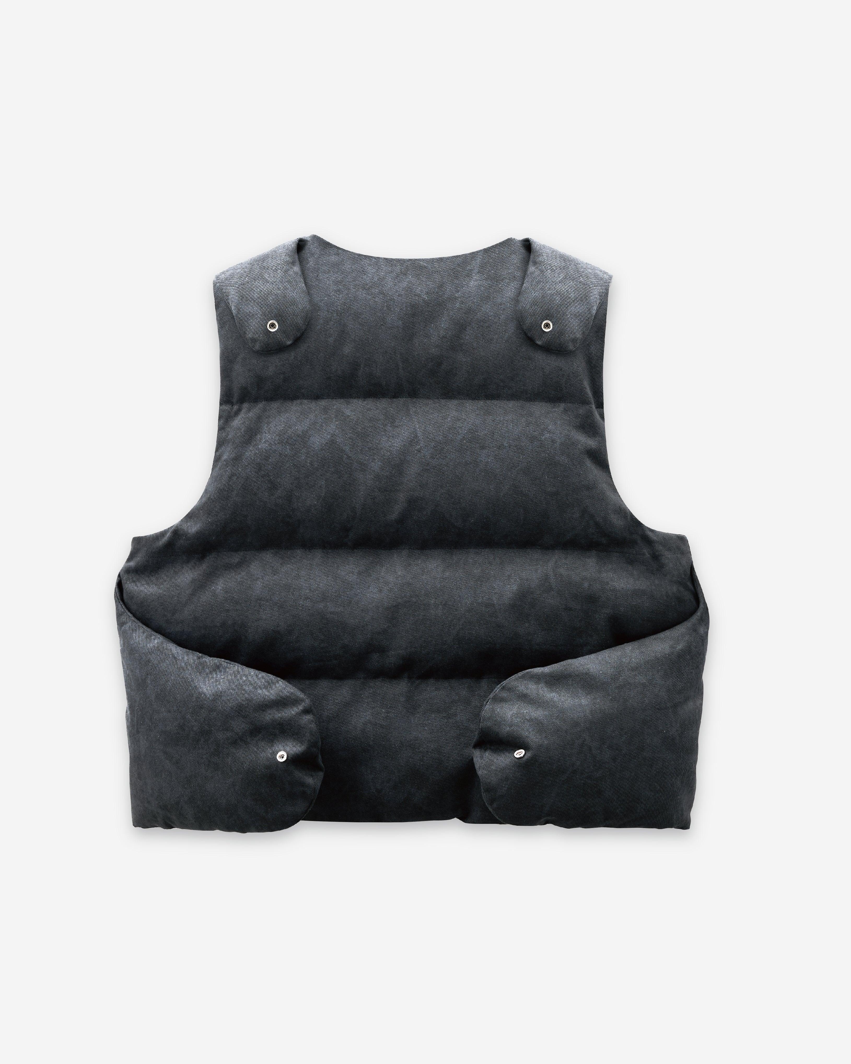 WINGS 3M THINSULATE COTTON-FILLED WING VEST NAVY BLUE BLACK - RESERFF   Wings 3m Thinsulate Cotton-Filled Wing Vest Navy Blue Black 