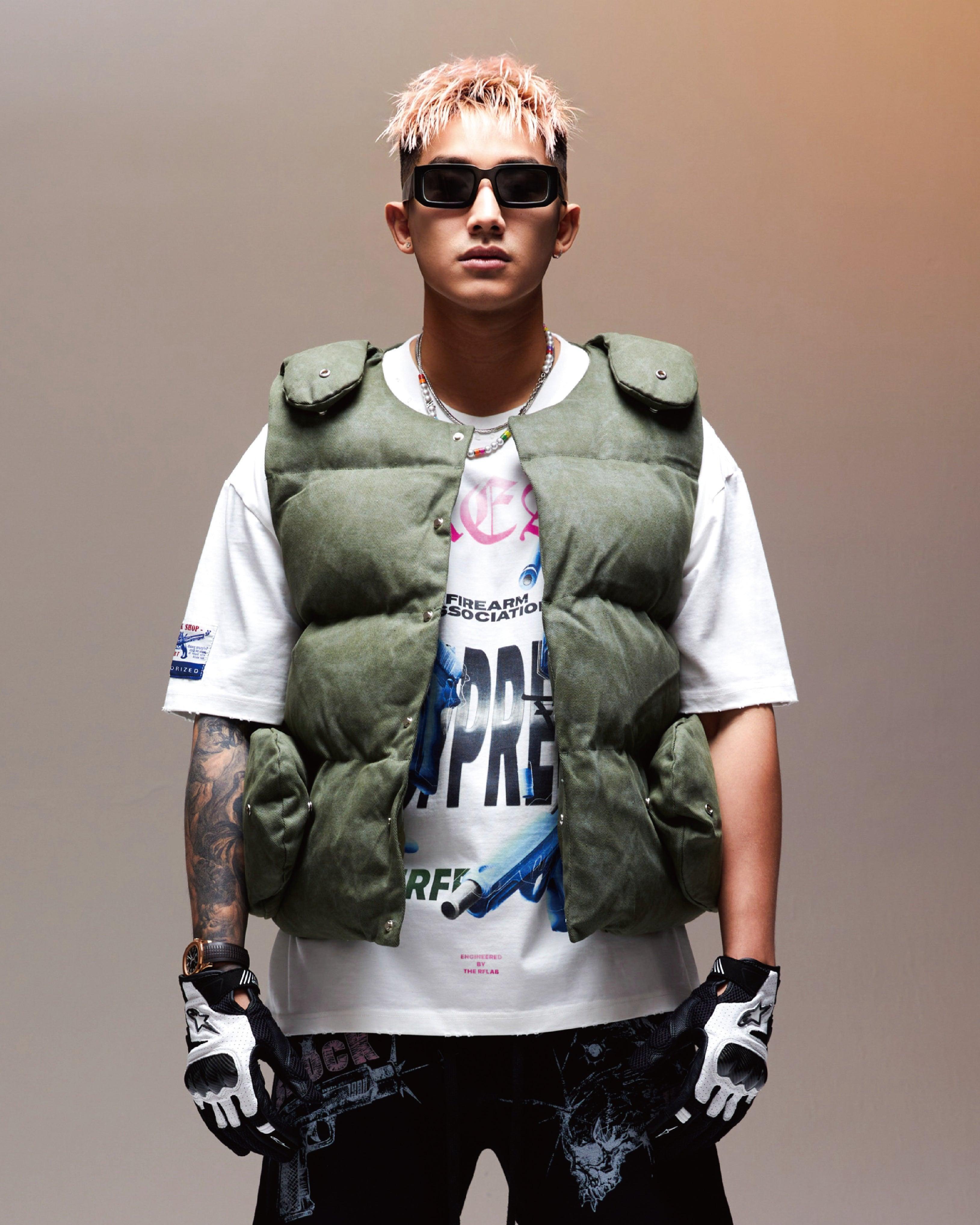 WINGS 3M THINSULATE COTTON-FILLED WING VEST RETRO GREEN - RESERFF   Wings 3m Thinsulate Cotton-Filled Wing Vest Retro Green 