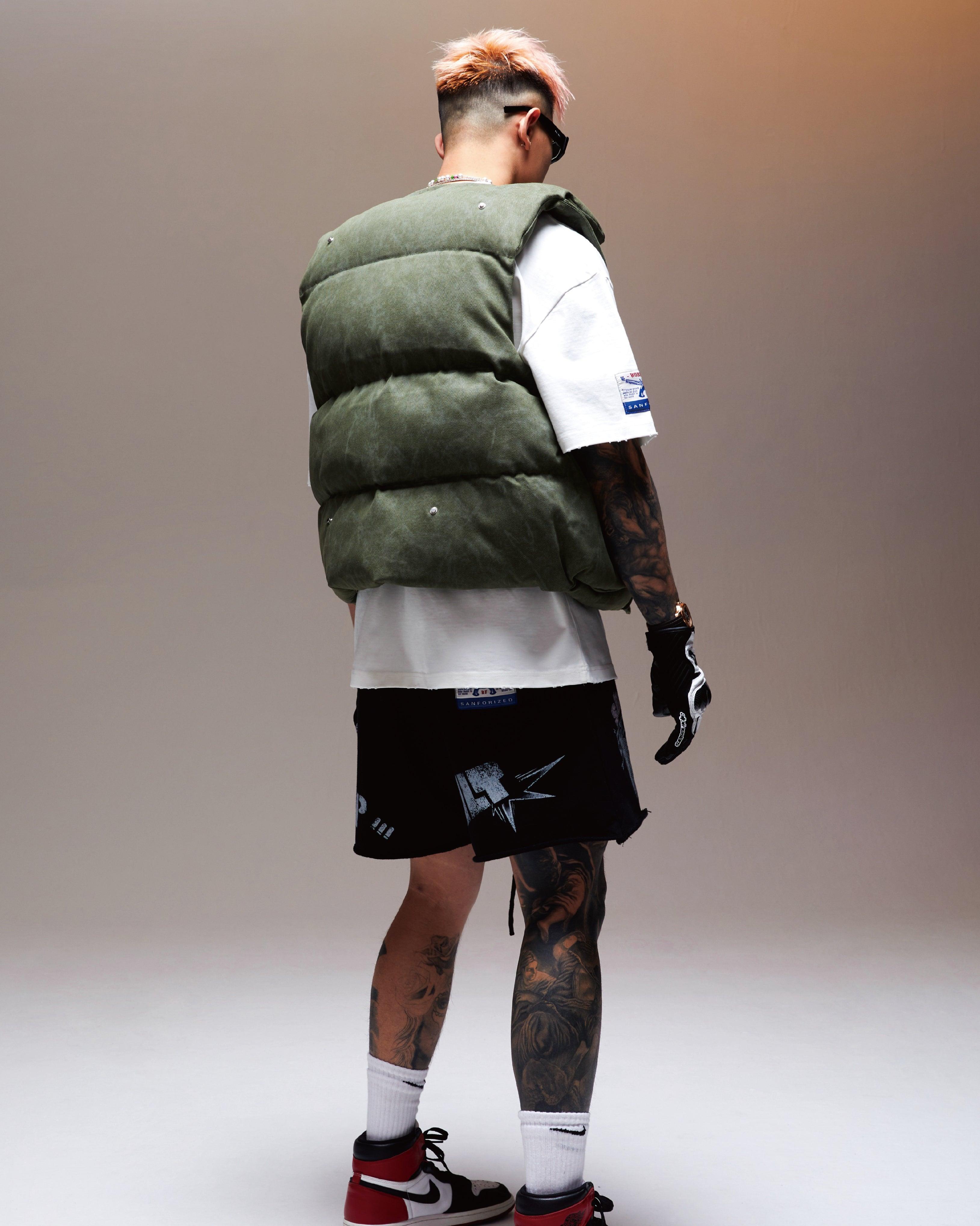 WINGS 3M THINSULATE COTTON-FILLED WING VEST RETRO GREEN - RESERFF   Wings 3m Thinsulate Cotton-Filled Wing Vest Retro Green 