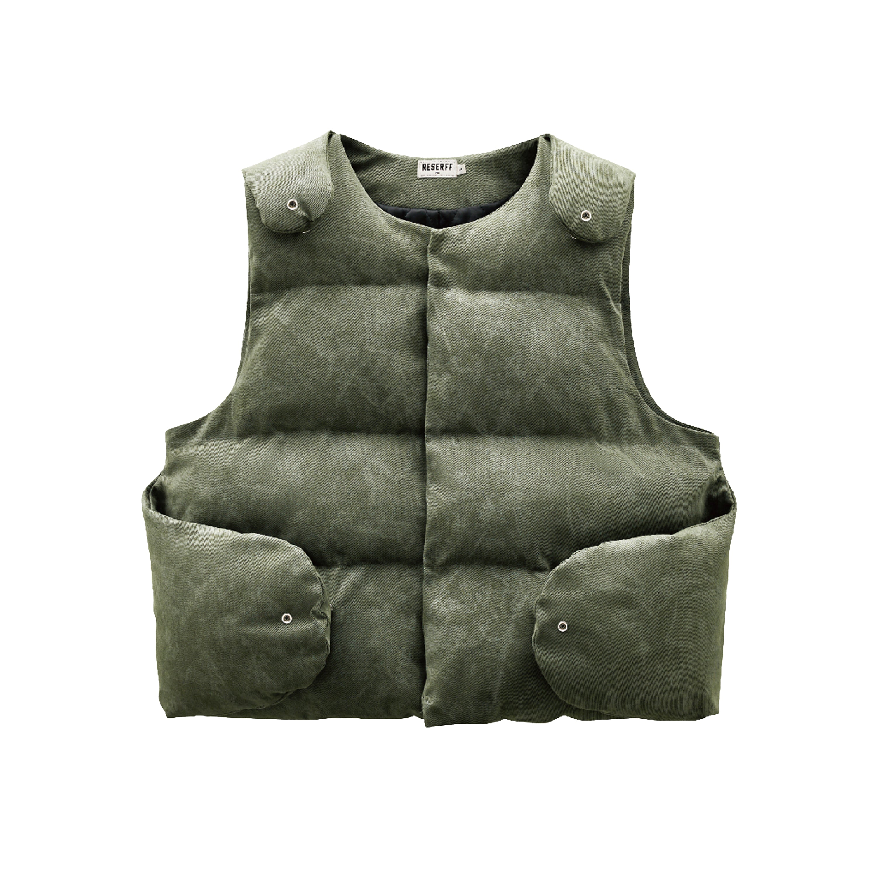WINGS 3M THINSULATE COTTON-FILLED WING VEST RETRO GREEN