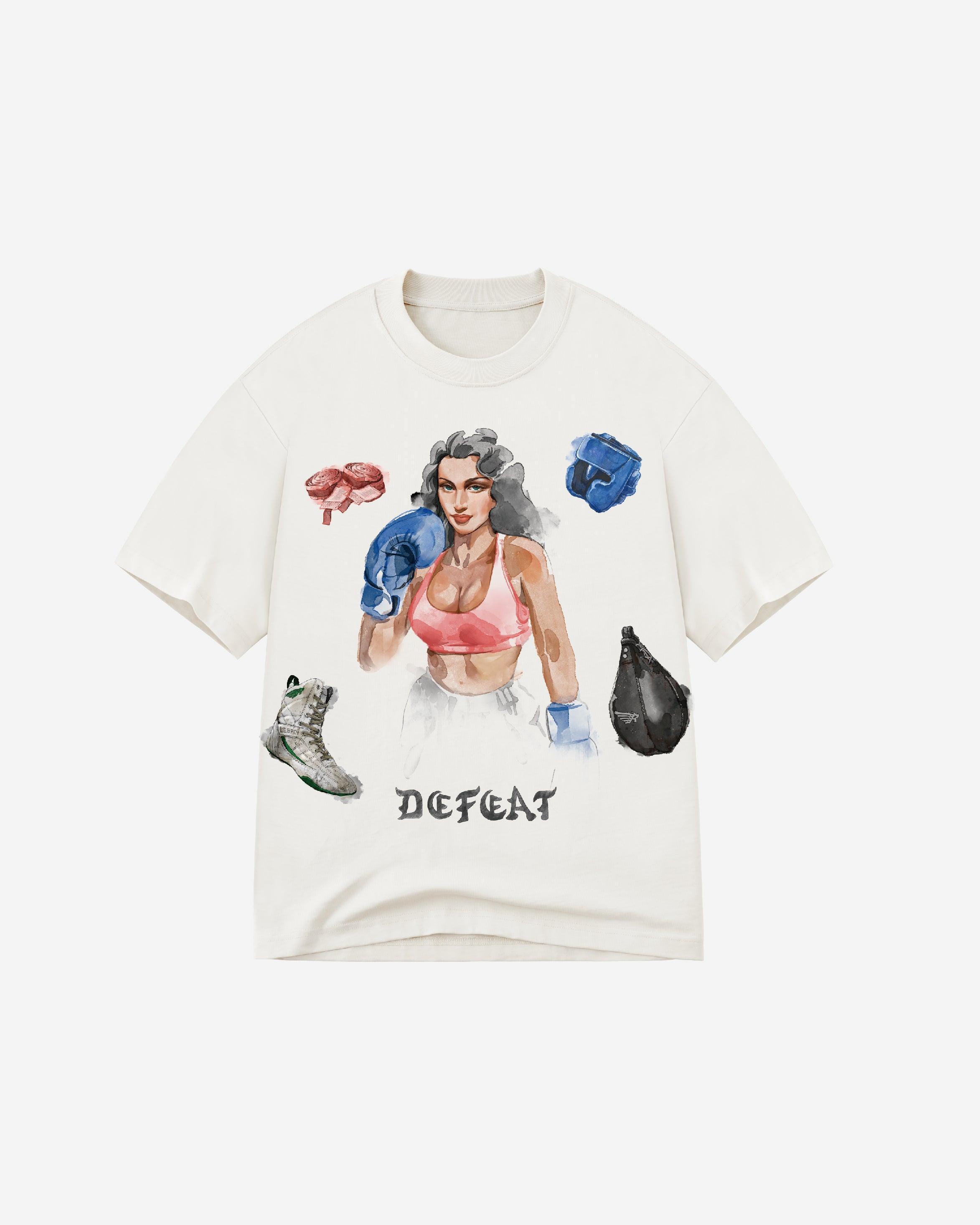 HELL BOXER ARENA MOMENT GRAPHIC TEES - RESERFF   Hell Boxer Arena Moment Graphic Tees Off white 