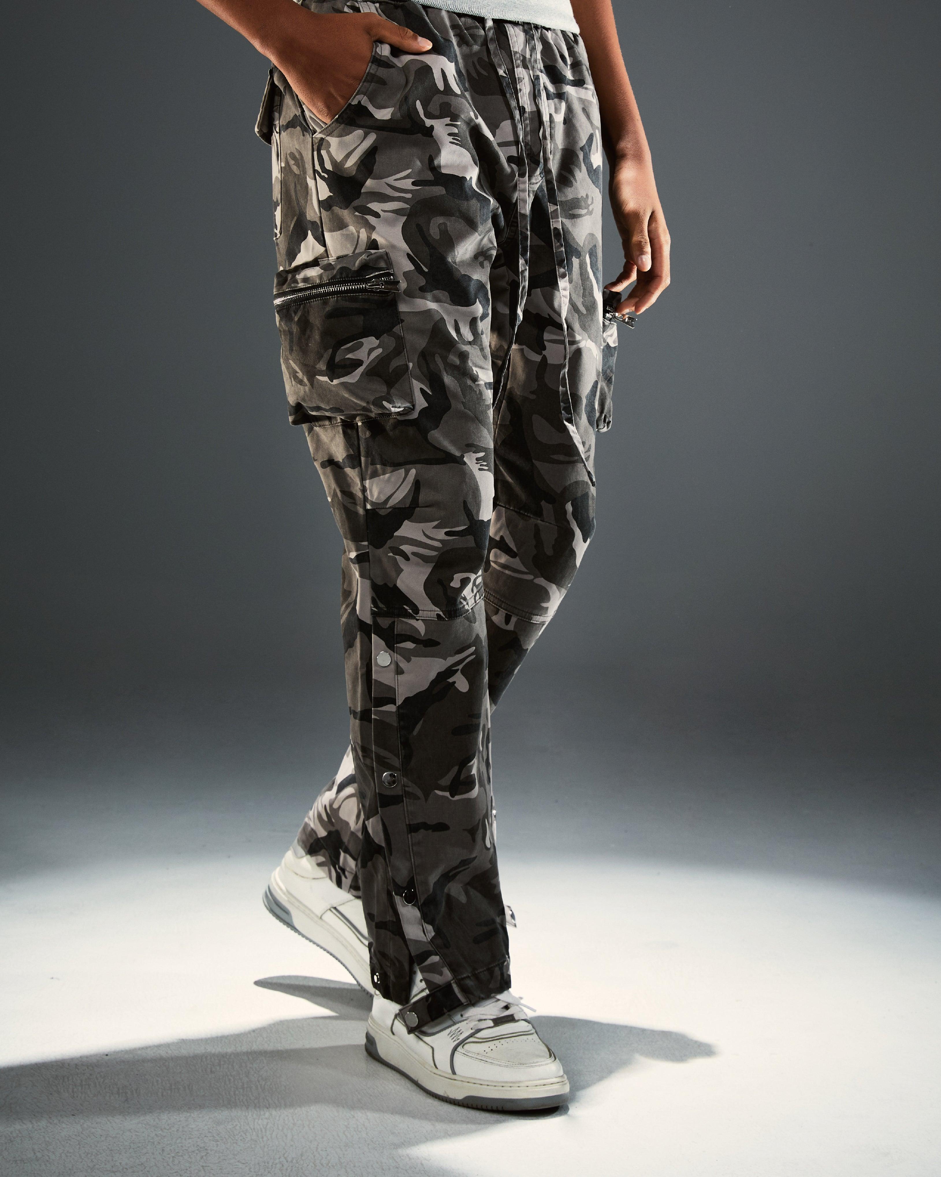 VINTAGE CAMOUFLAGE TROUSERS DESERT GRAY - RESERFF   Vintage Camouflage Trousers Desert Gray 