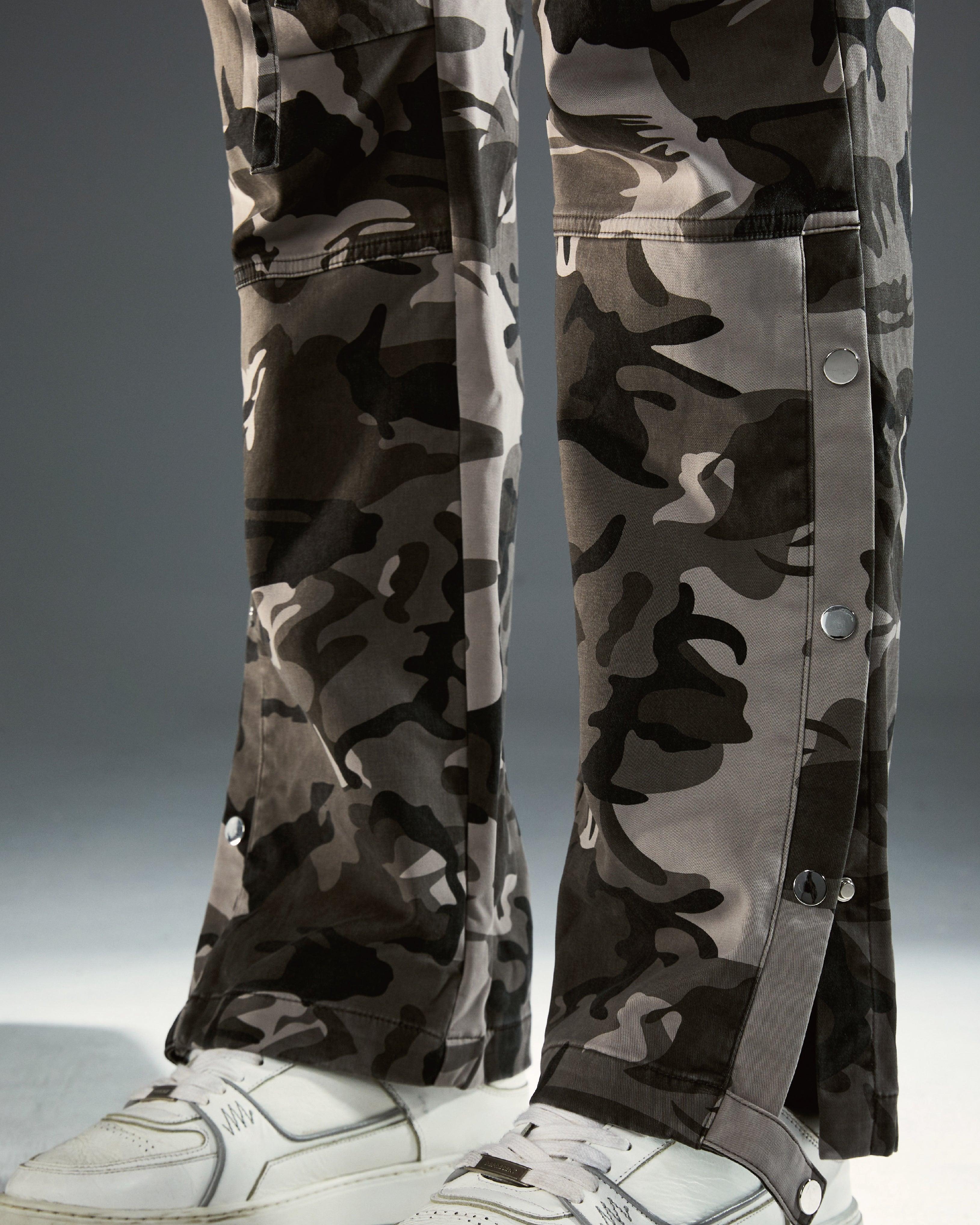 VINTAGE CAMOUFLAGE TROUSERS DESERT GRAY - RESERFF   Vintage Camouflage Trousers Desert Gray 