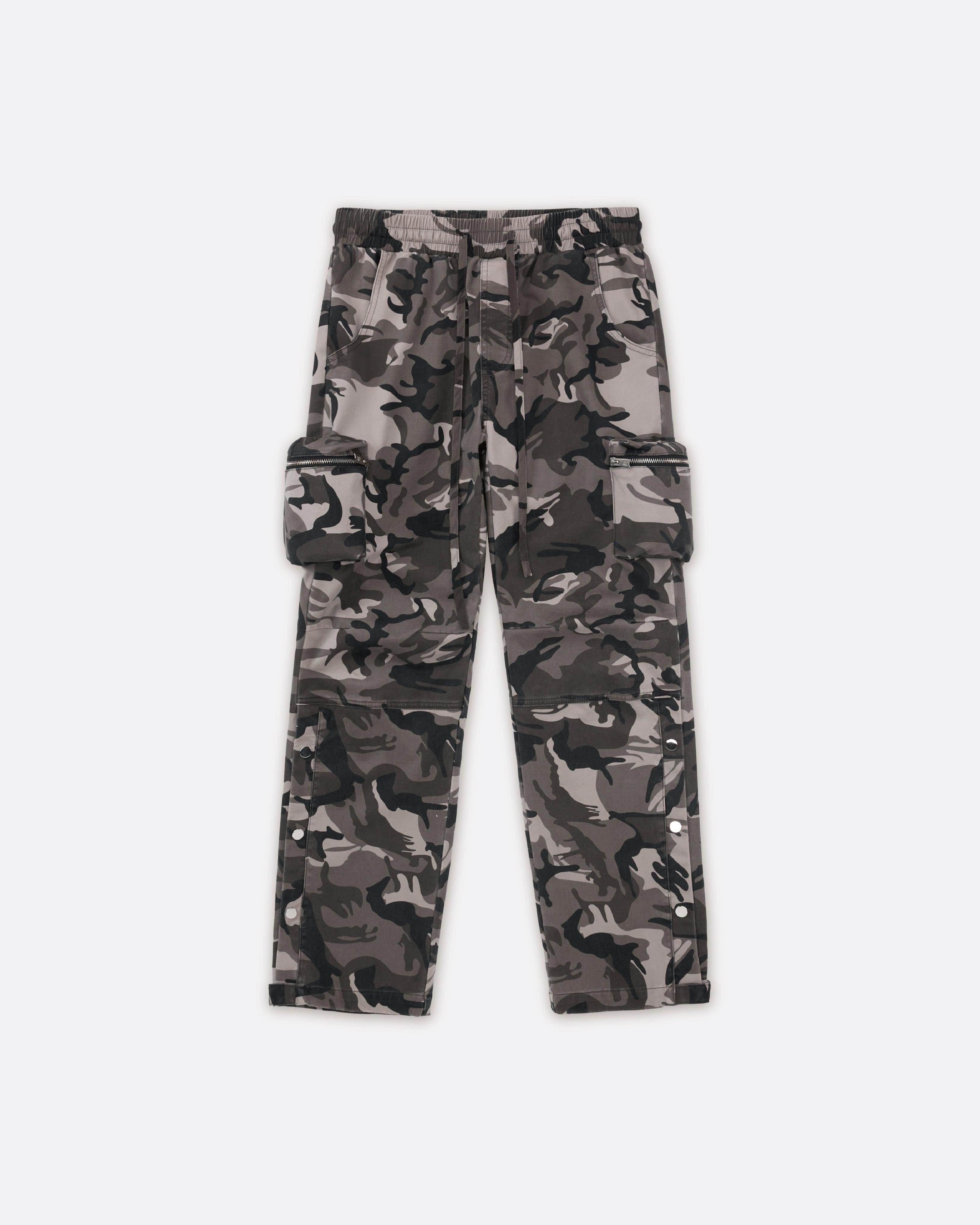 VINTAGE CAMOUFLAGE TROUSERS CAMOUFLAGE GREEN - RESERFF   Vintage Camouflage Trousers Camouflage Green 