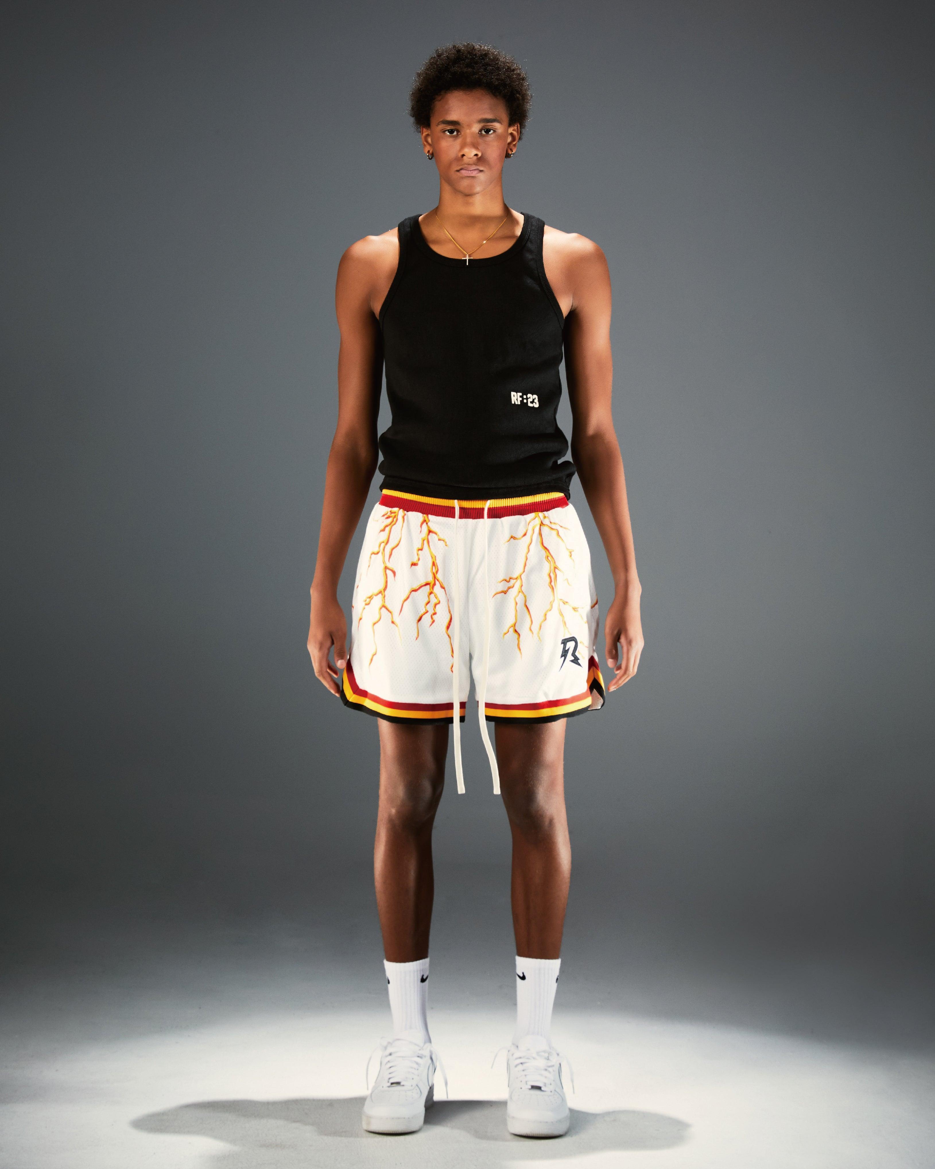 R LIGHTNING MESH SHORTS - RESERFF   R LIGHTNING MESH SHORTS 