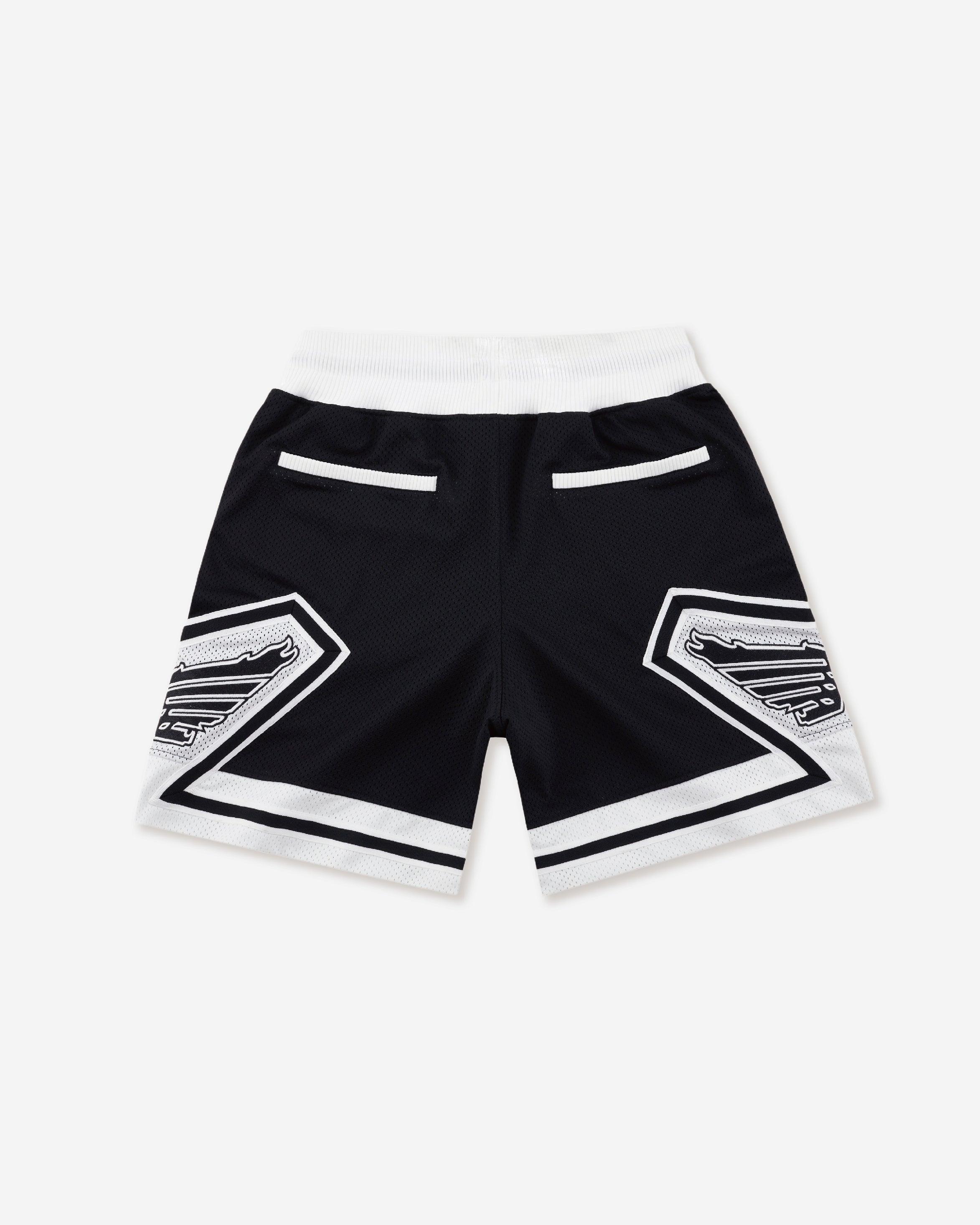 HELL BOXER 23  NORTH CAROLINA LEGEND MESH SHORTS BLACK - RESERFF   Hell Boxer 23 North Carolina Legend Mesh Shorts Black 