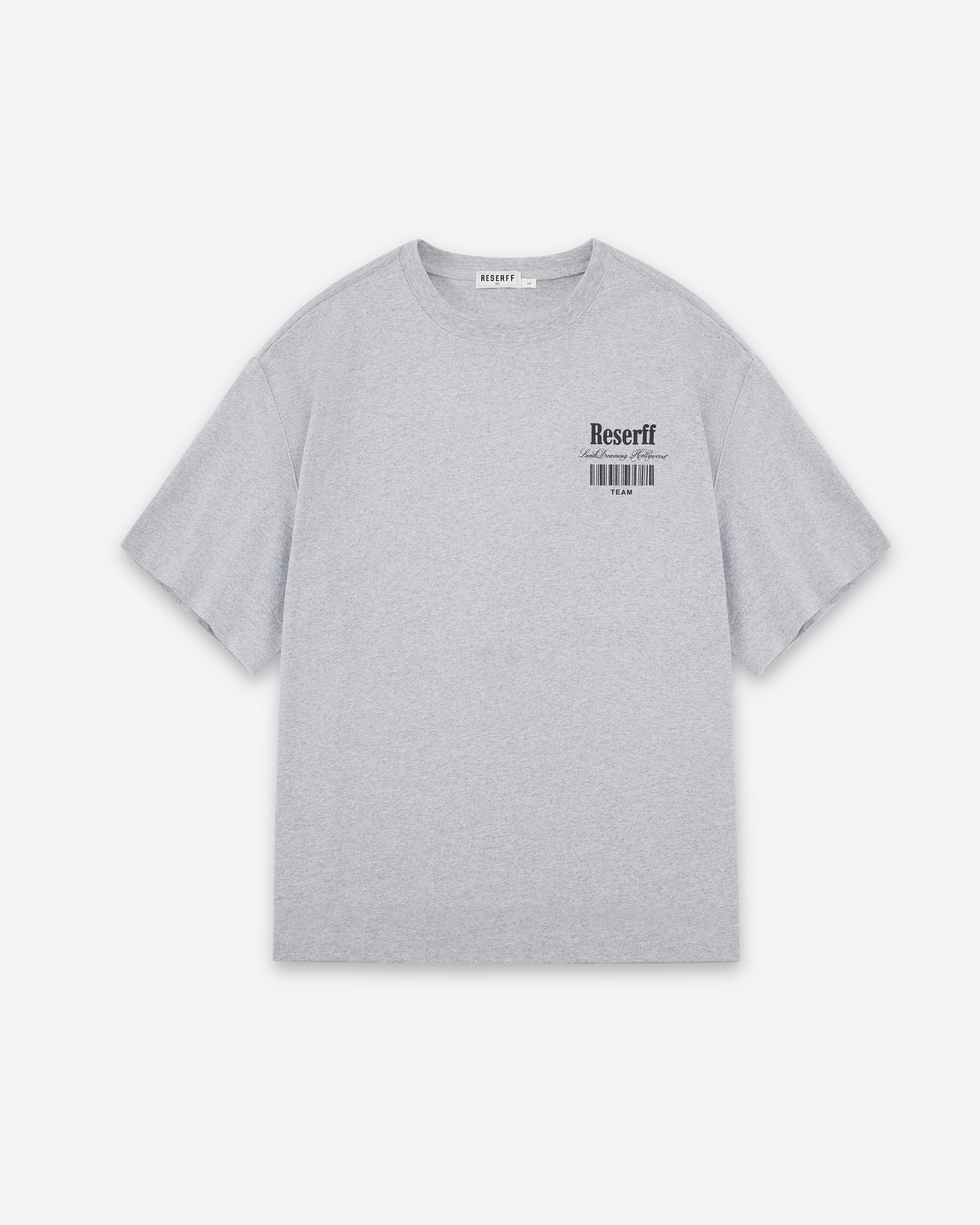 CODE BARCODE PRINTING TEE SKY BLUE - RESERFF   Code Barcode Printing Tee Sky Blue 