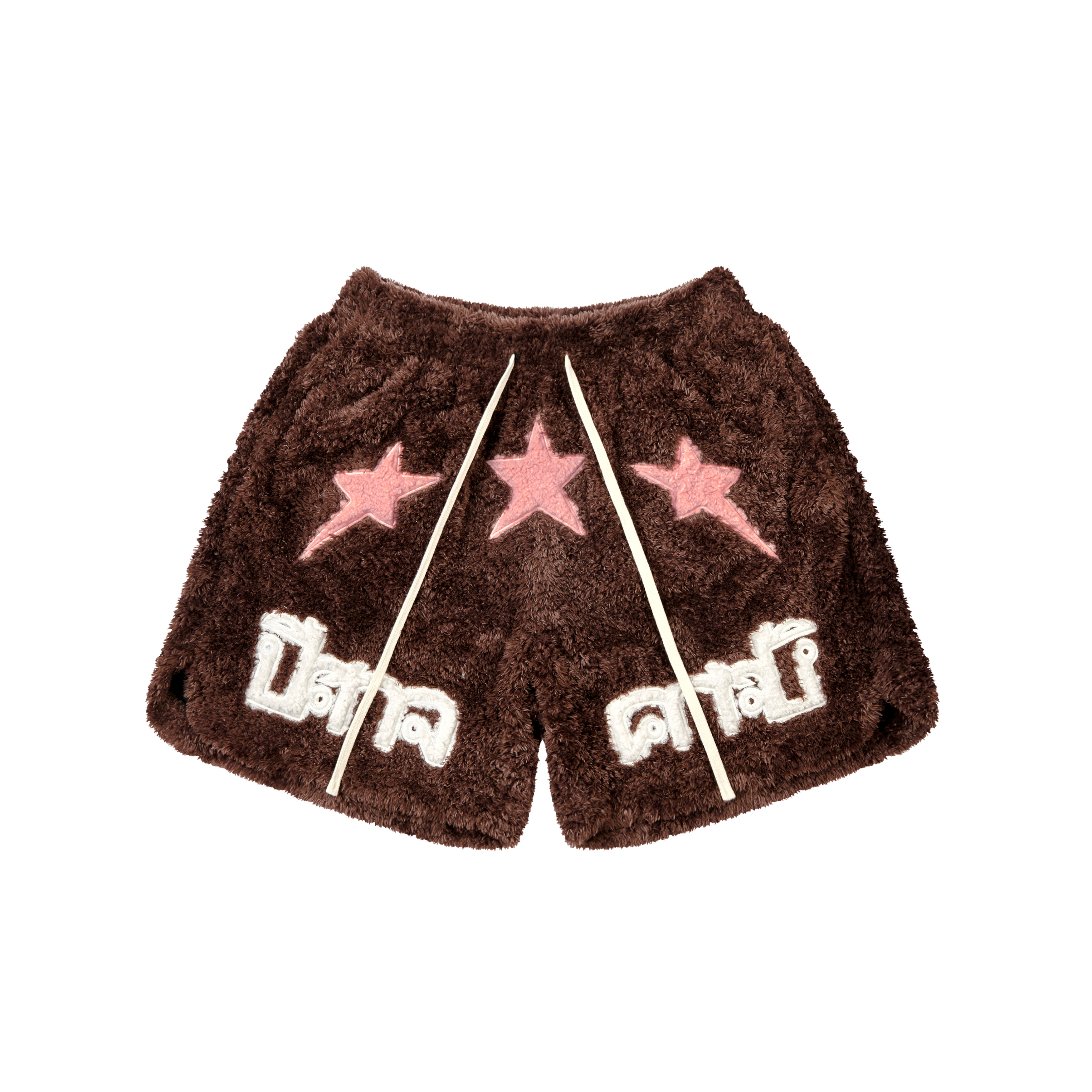 LIMITED EDITION TRAVIS SCOTT MIDDLE EAST CONCERT PLUSH EMBROIDERED BOXING SHORTS