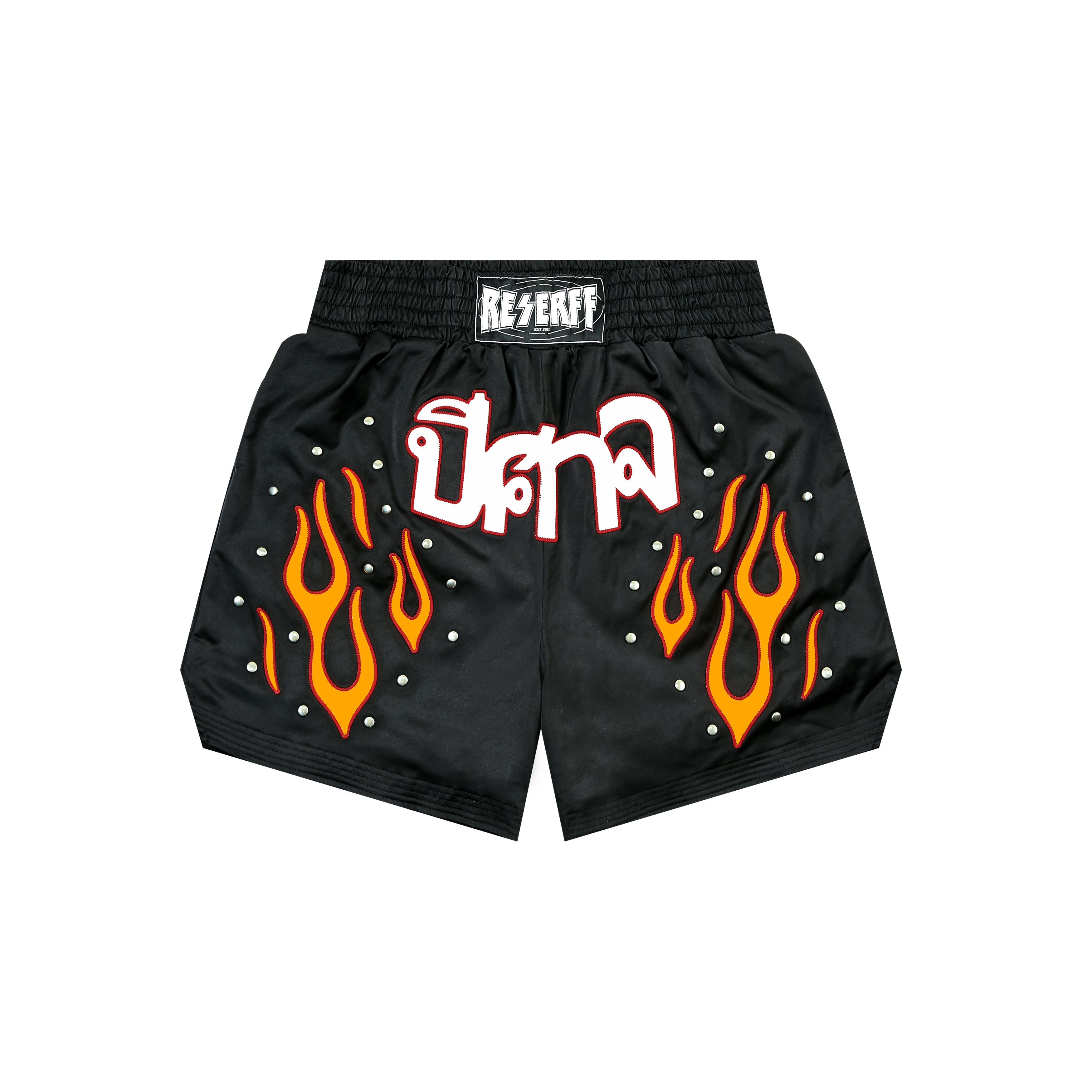 STARLIGHT FLAME VINTAGE FLAME METAL MESH DOUBLE-LAYER SHORTS