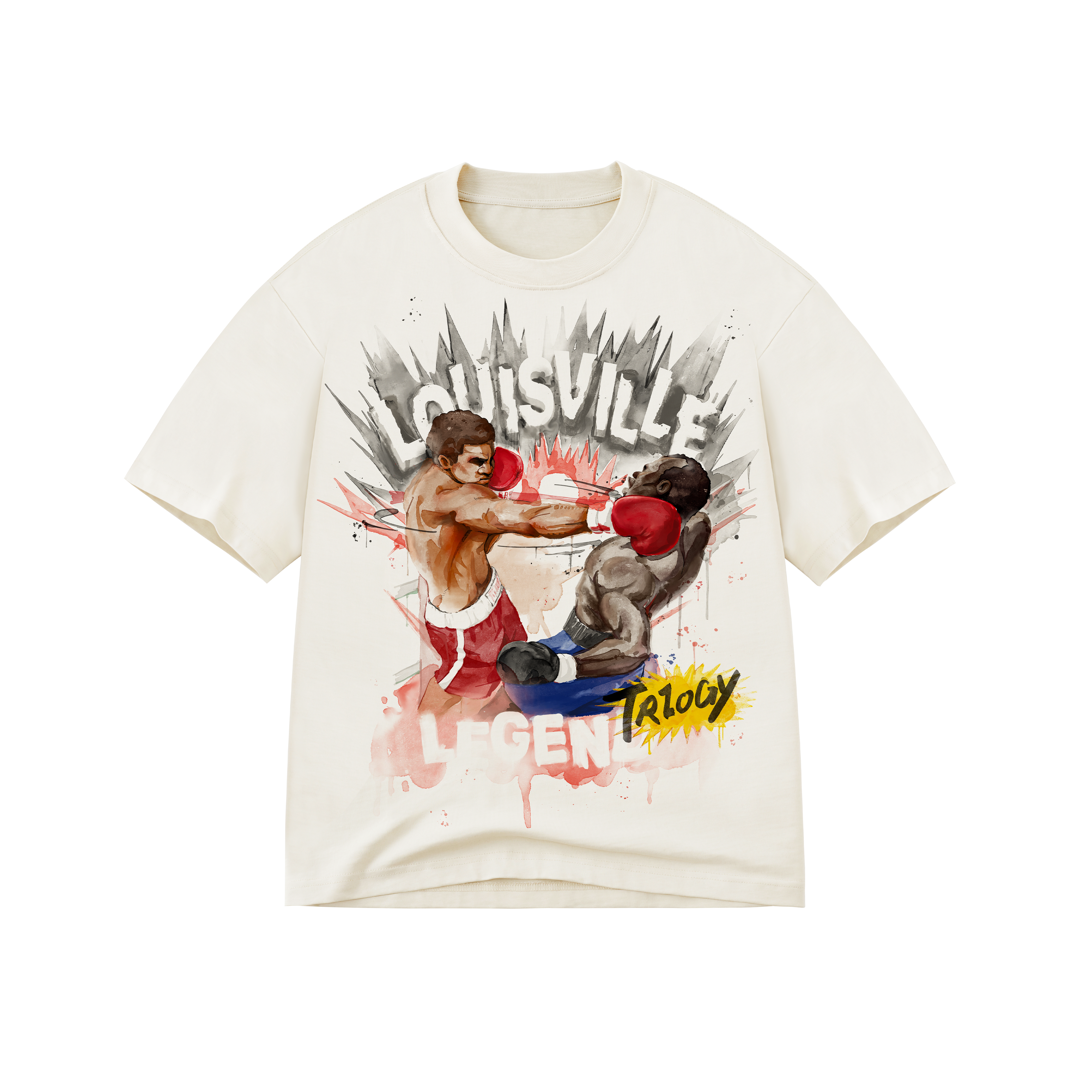 HELL BOXER BATTLE OF THE CENTURY GRAPHIC TEES