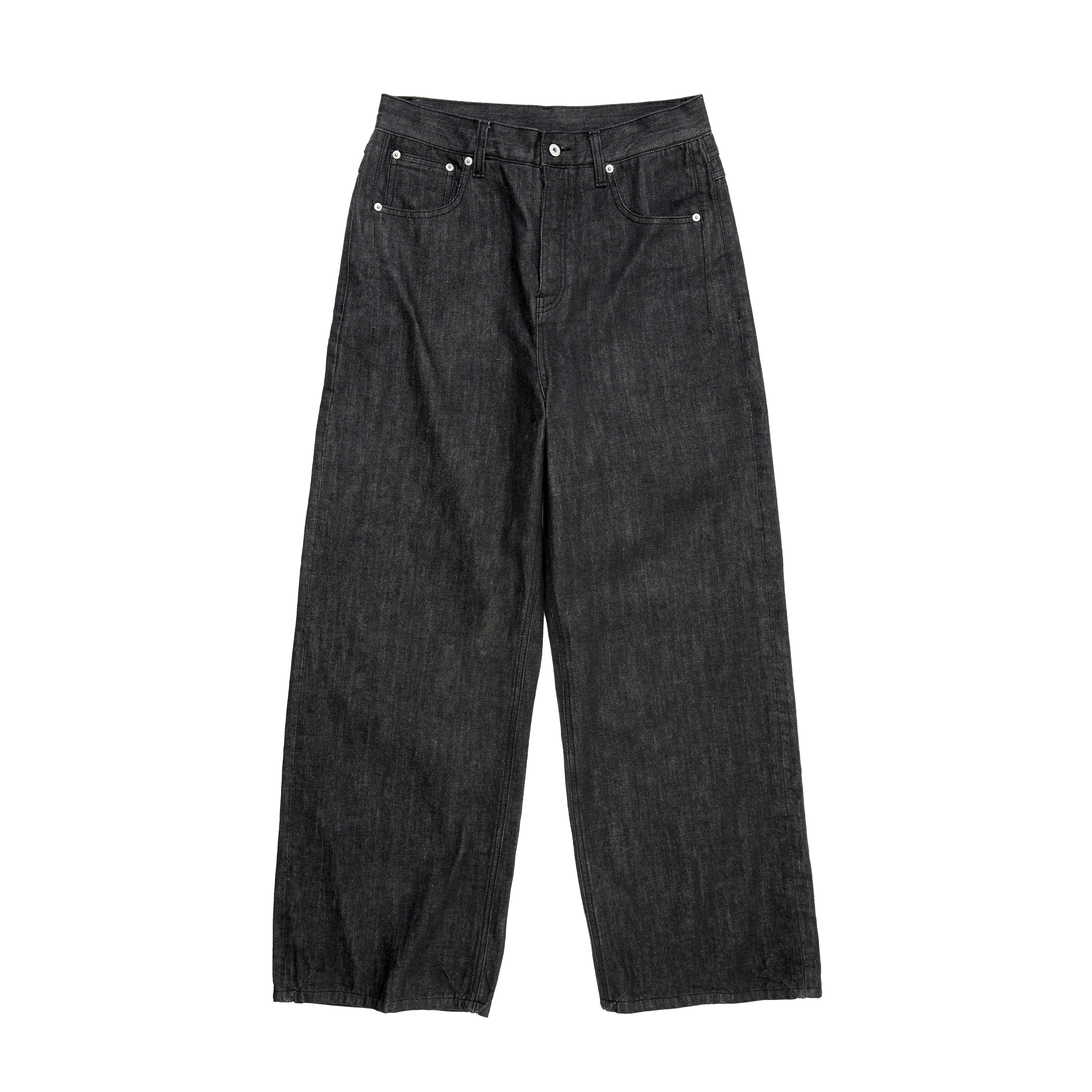 NIGHT FOG RED EARED CATTLE SCIMITAR WIDE LEGS JEANS
