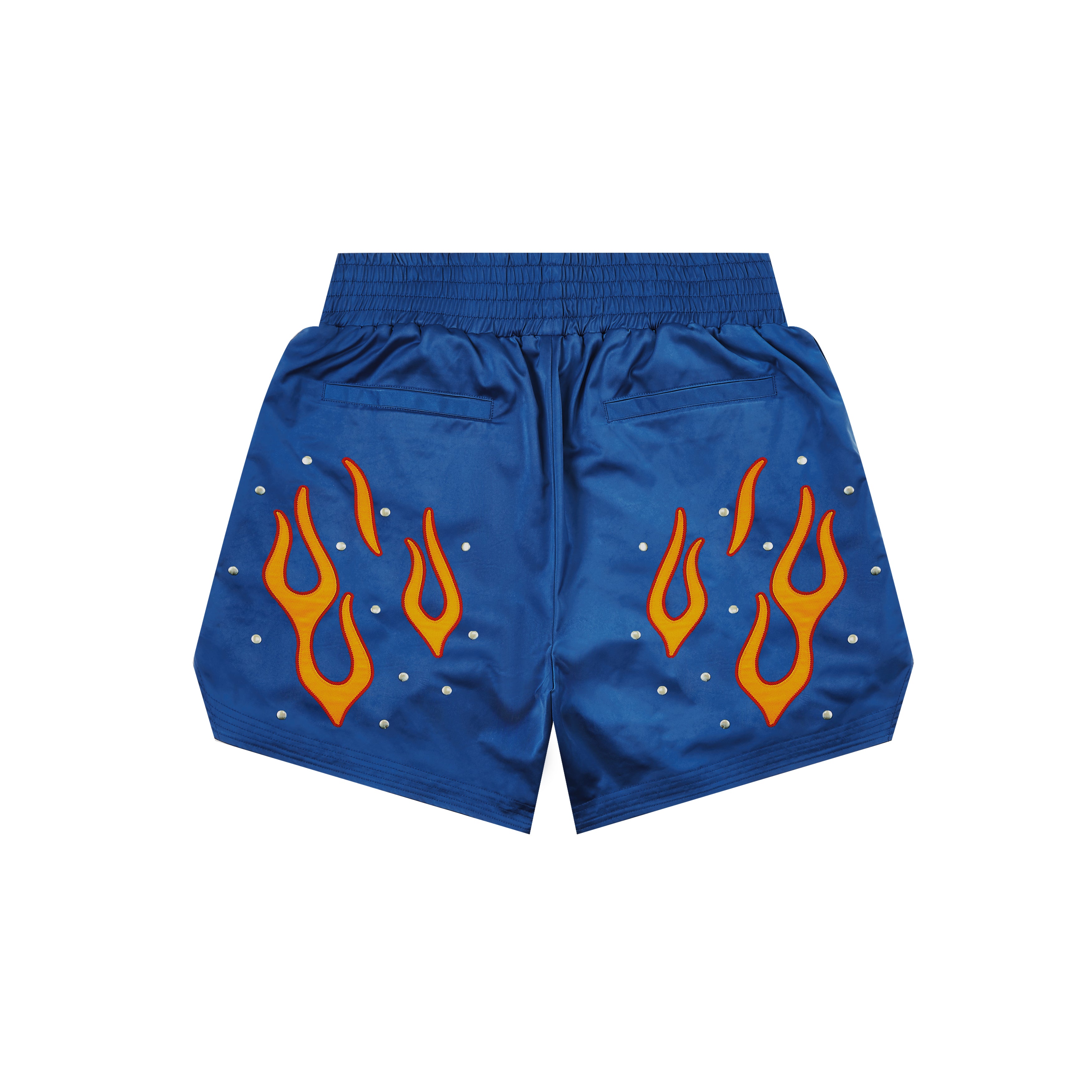 STARLIGHT FLAME VINTAGE FLAME METAL MESH DOUBLE-LAYER SHORTS