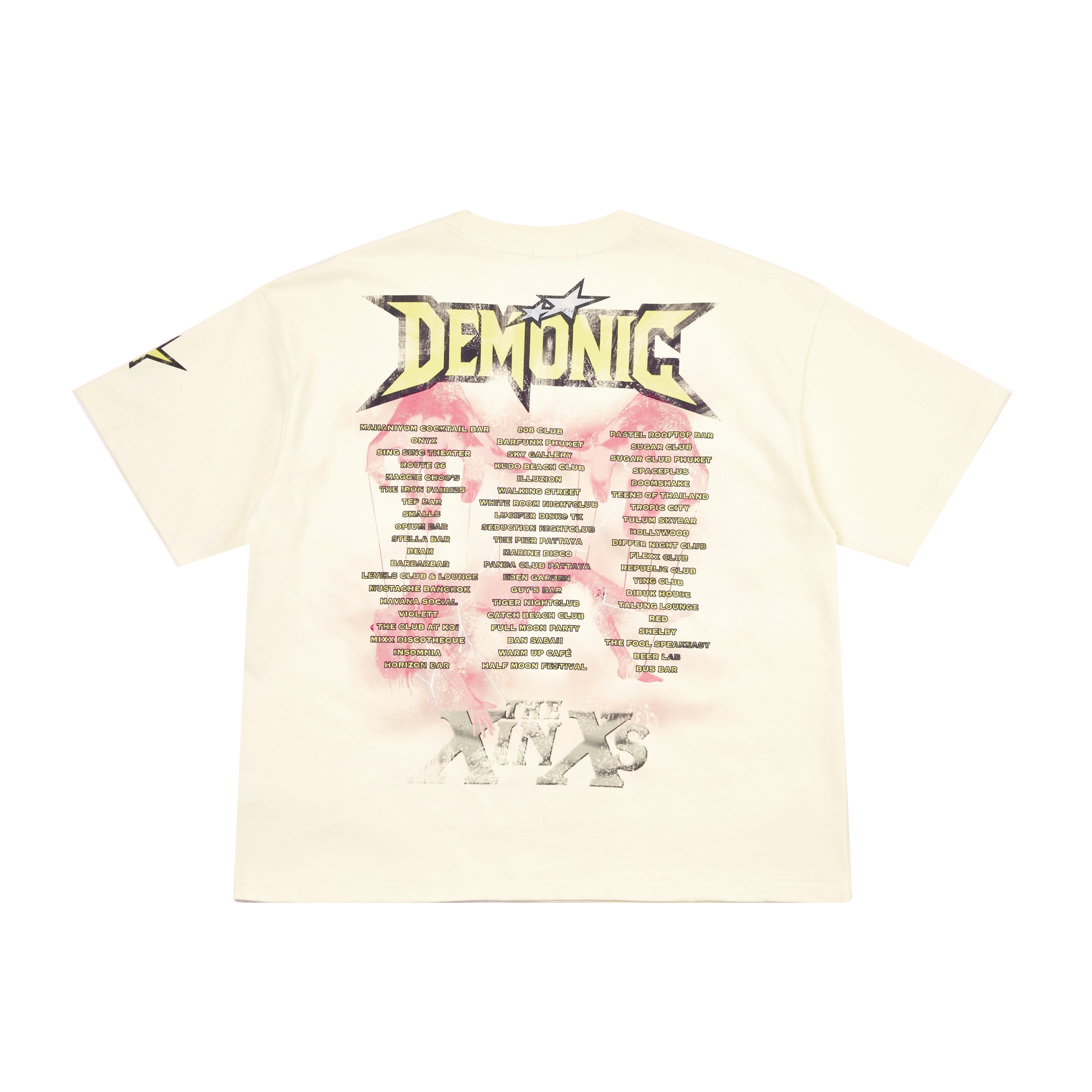 LIGHTNING WITCH RETRO ILLUSTRATION LIMITED PRINT SILHOUETTE TEES