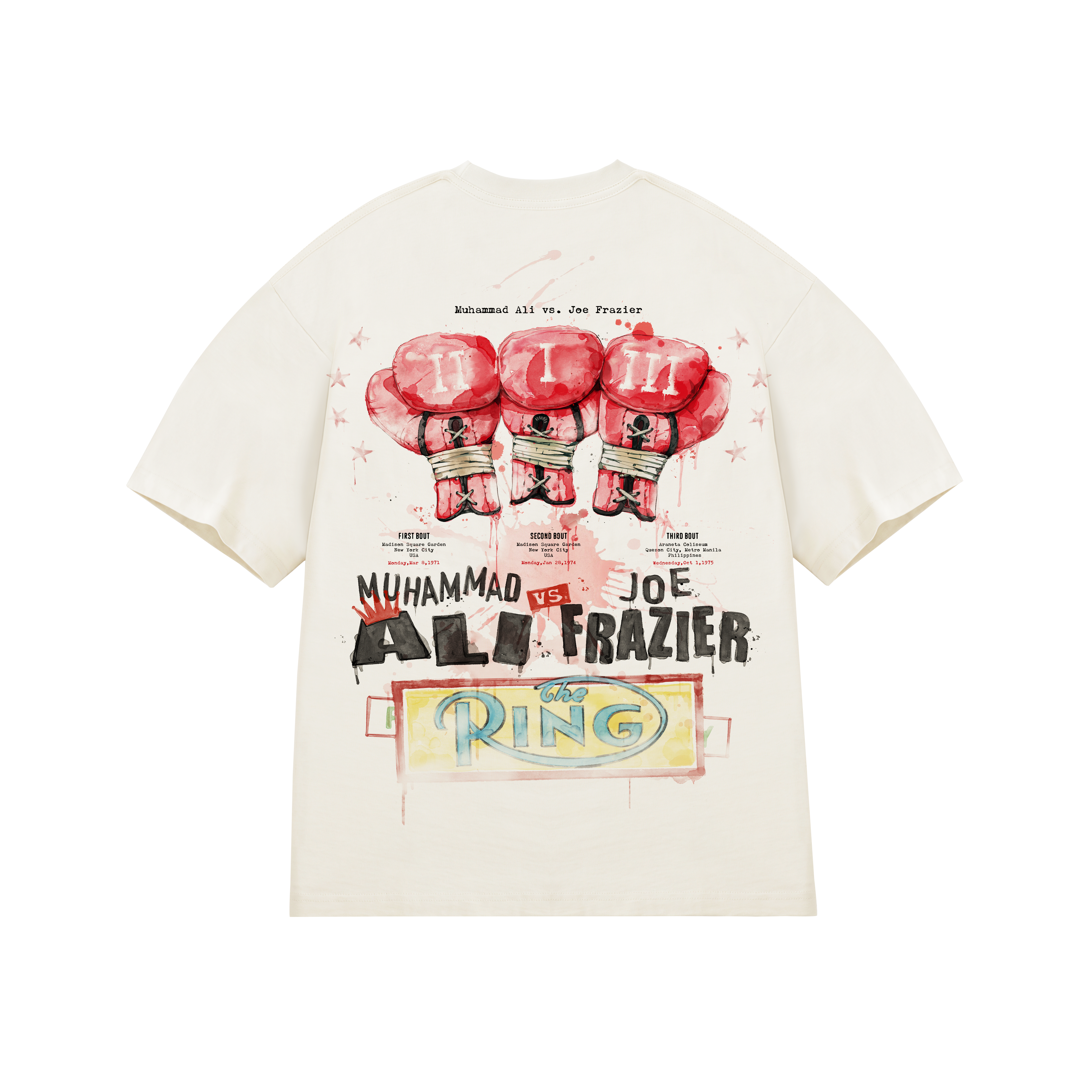 HELL BOXER BATTLE OF THE CENTURY GRAPHIC TEES