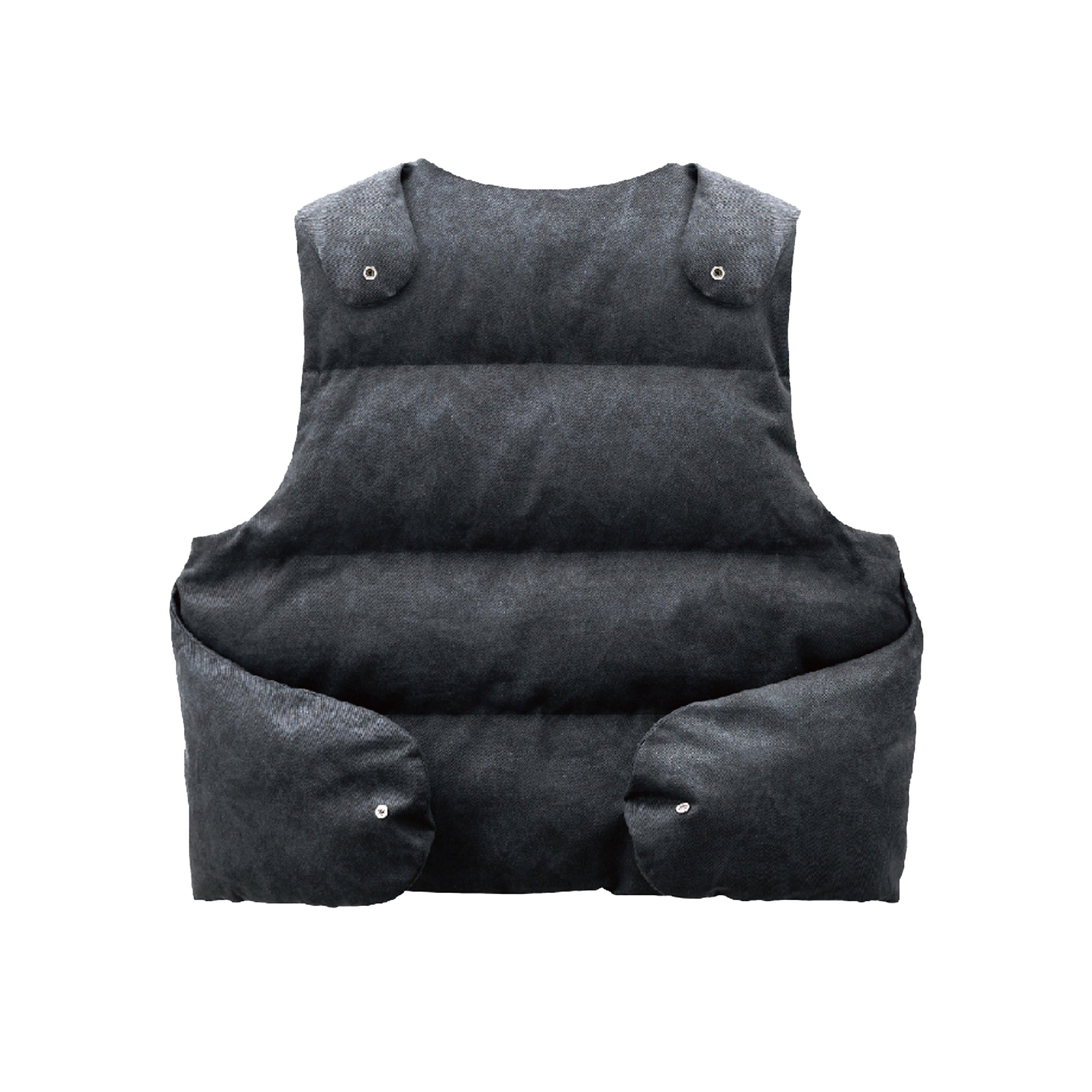 WINGS 3M THINSULATE COTTON-FILLED WING VEST NAVY BLUE BLACK