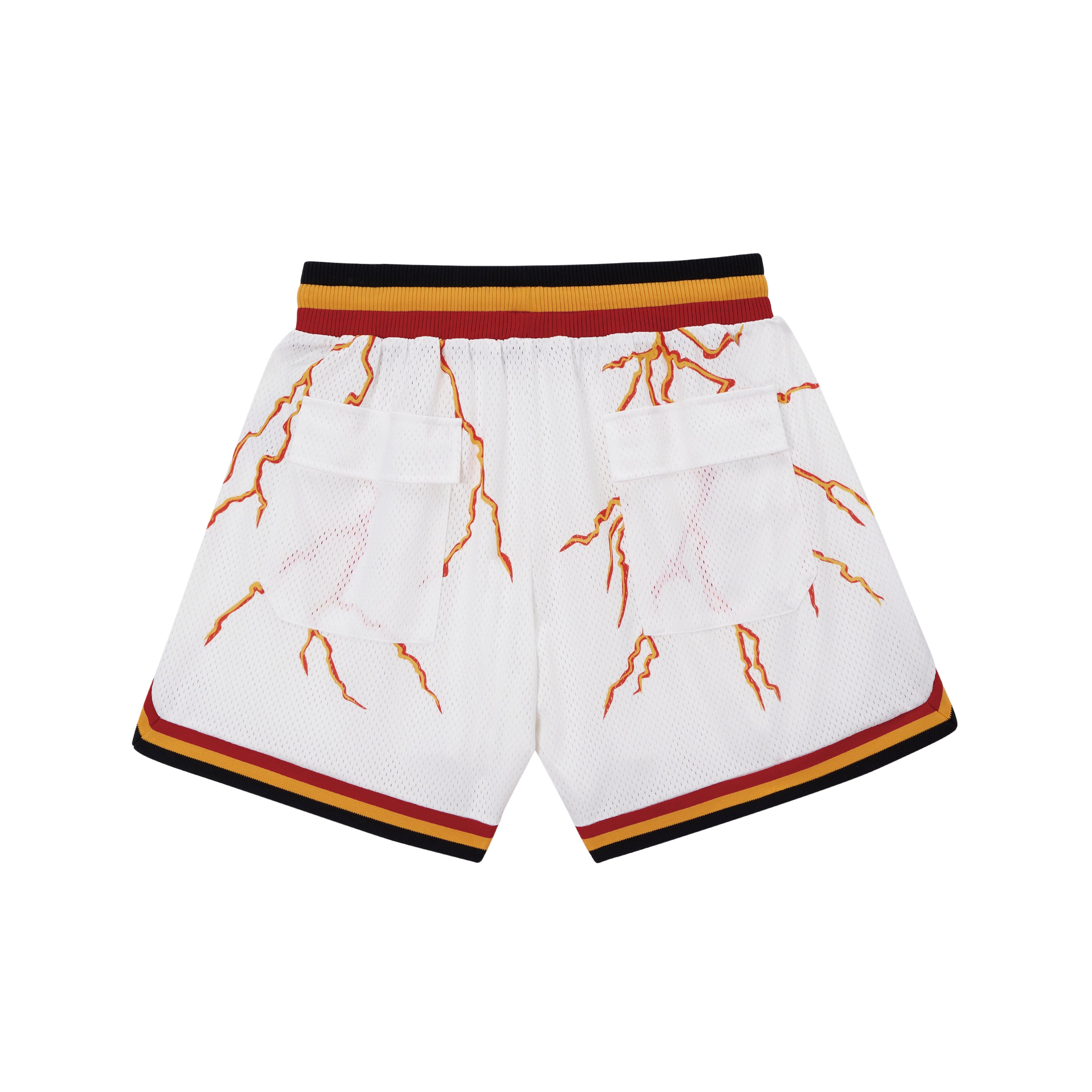 R LIGHTNING MESH SHORTS