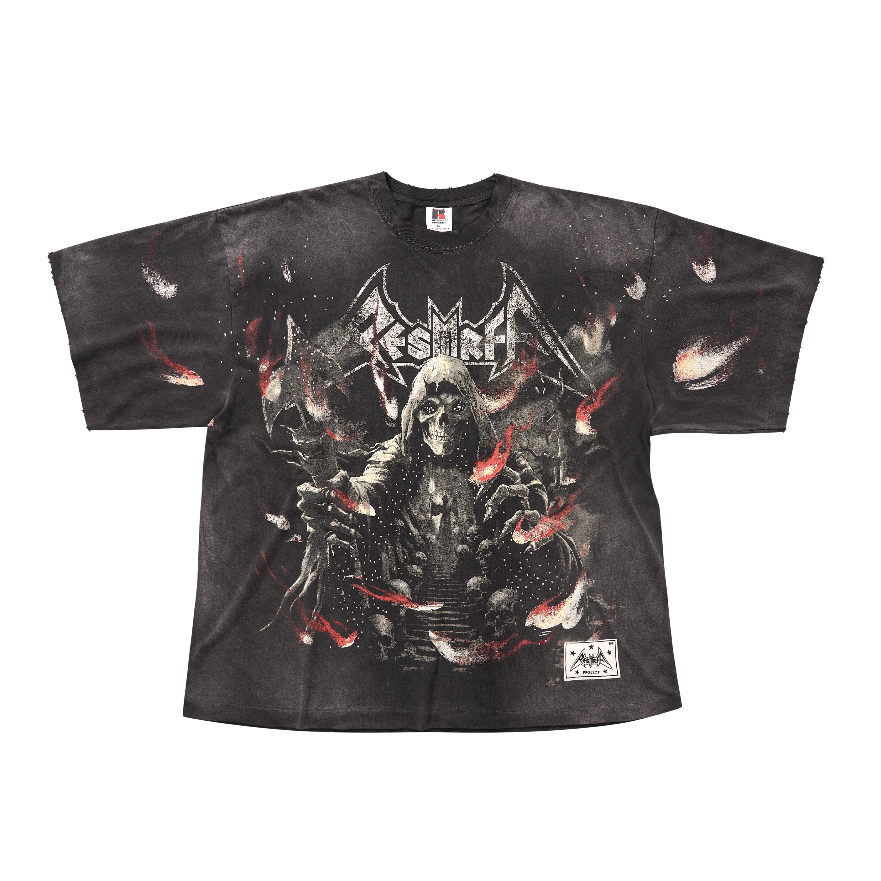 STARLIGHT MAGE 3D DIAMOND HAND-PAINTED VINTAGE OVERSIZED SHORT-SLEEVED T-SHIRT