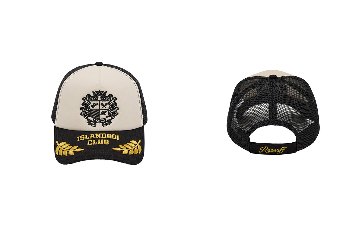 Islandboy Trucker Cap Unisex Mesh Back Adjustable Snapback Truck Hat