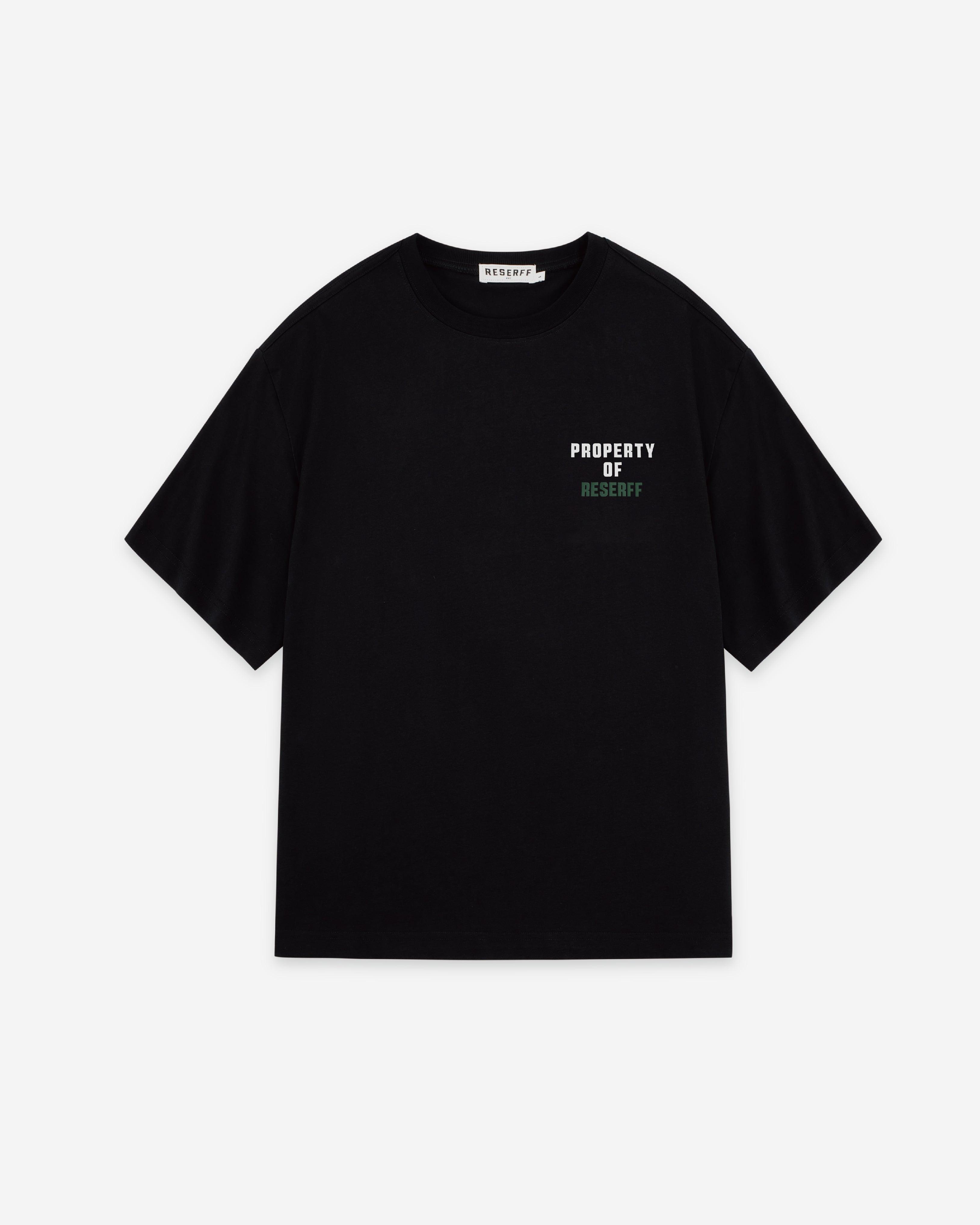 PROPERTY OF RESRFF PRINTING TEE  BLACK GREEN - RESERFF   PROPERTY OF RESRFF PRINTING TEE  BLACK GREEN 