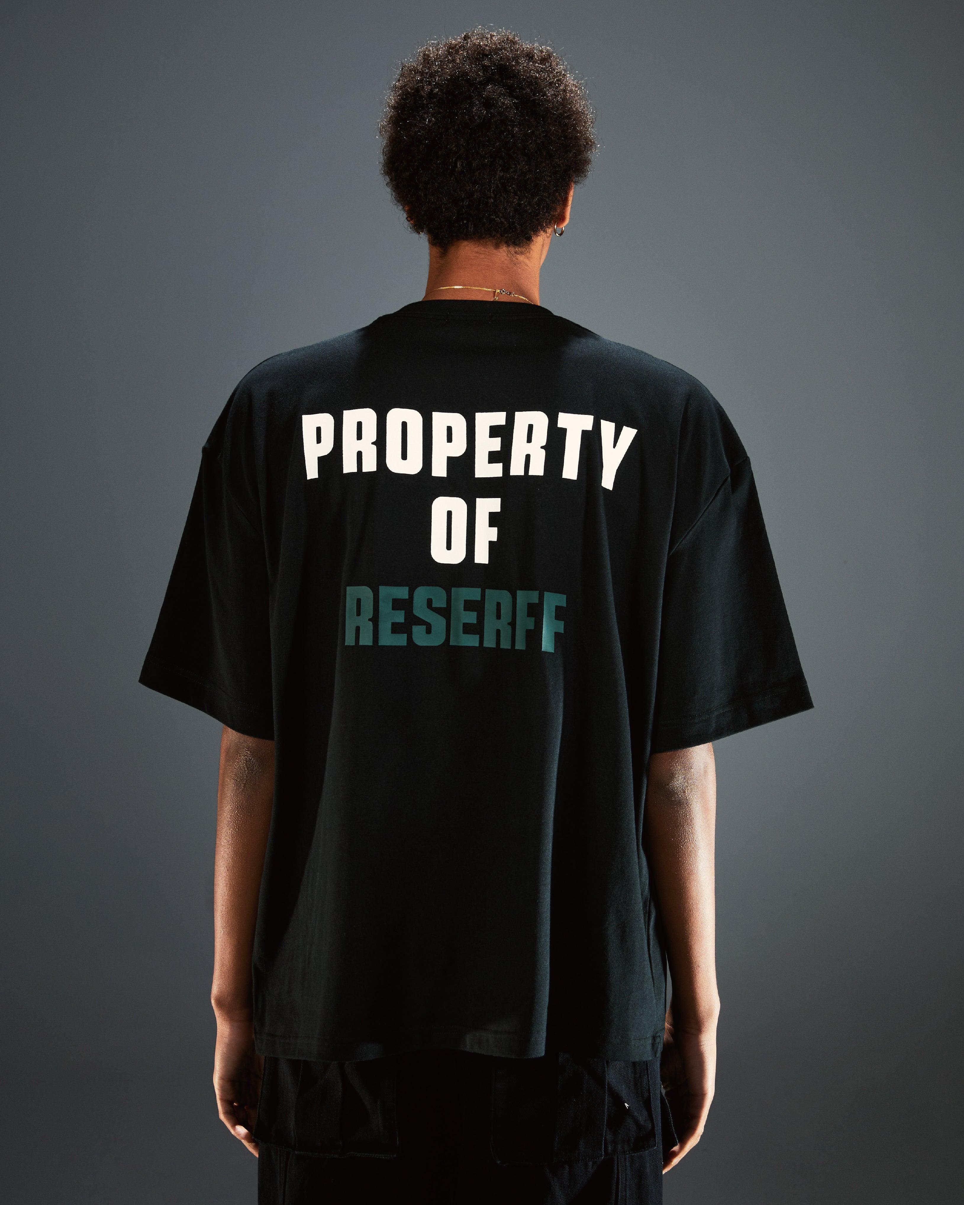 PROPERTY OF RESRFF PRINTING TEE WHITE AND GREEN - RESERFF   PROPERTY OF RESRFF PRINTING TEE WHITE AND GREEN 