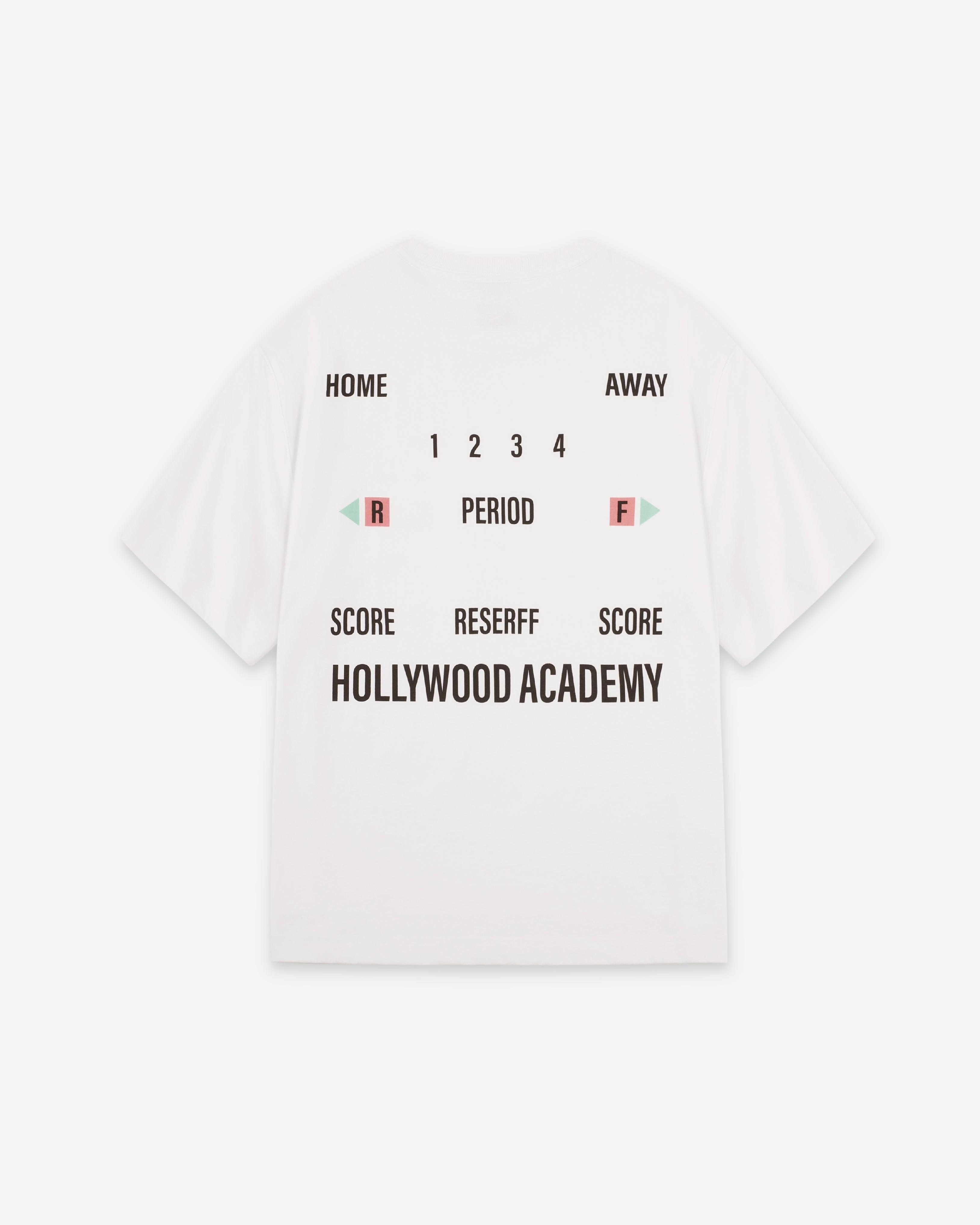 SCORE PRINTING TEE PURE WHITE - RESERFF   Score Printing Tee Pure White 